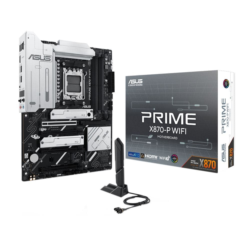 BRAND NEW ASUS X870-P Prime WiFi AMD AM5 ATX Motherboard