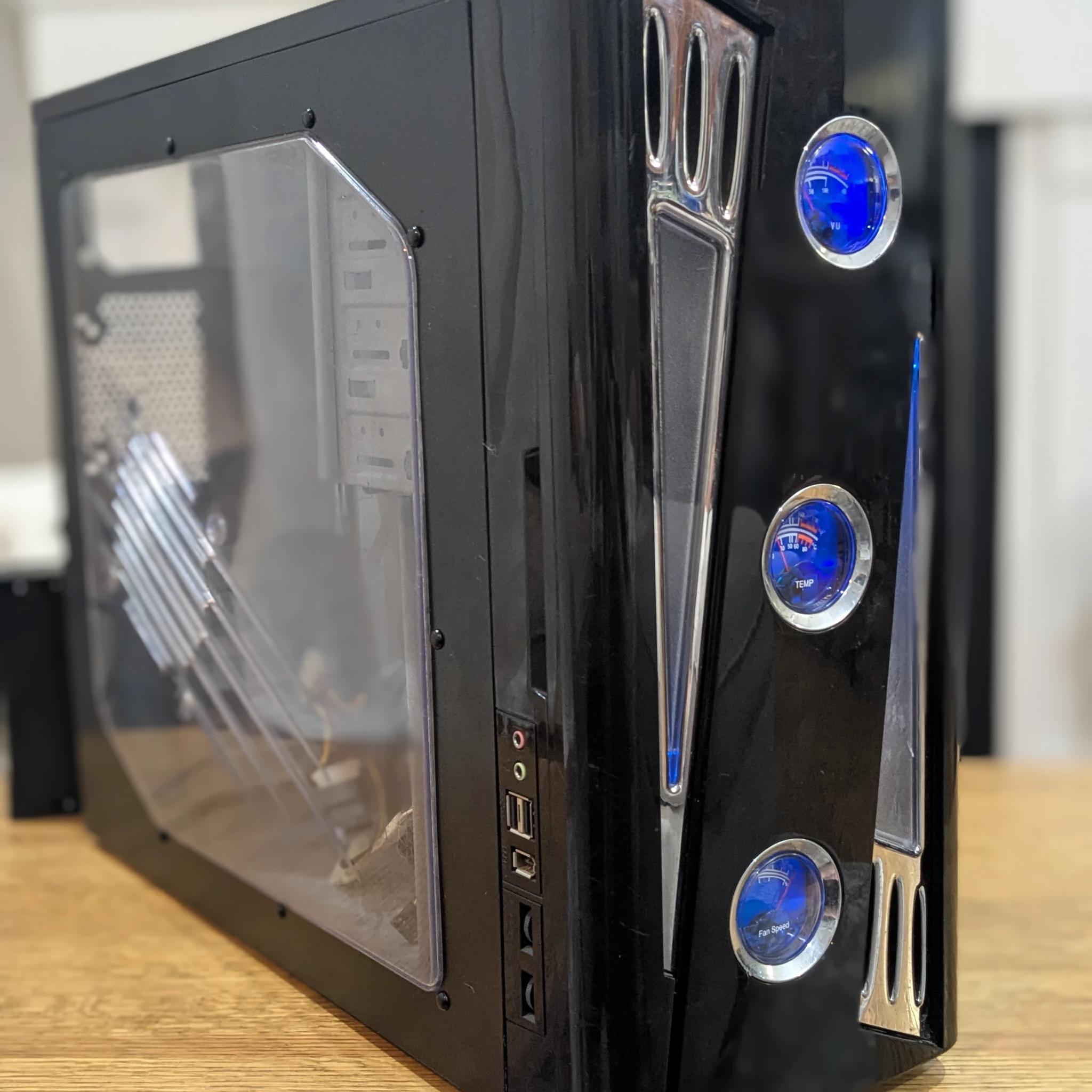 Retro! Apevia X-CRUISER2 Black ATX Mid Tower Case | Cleaned and Refurbished