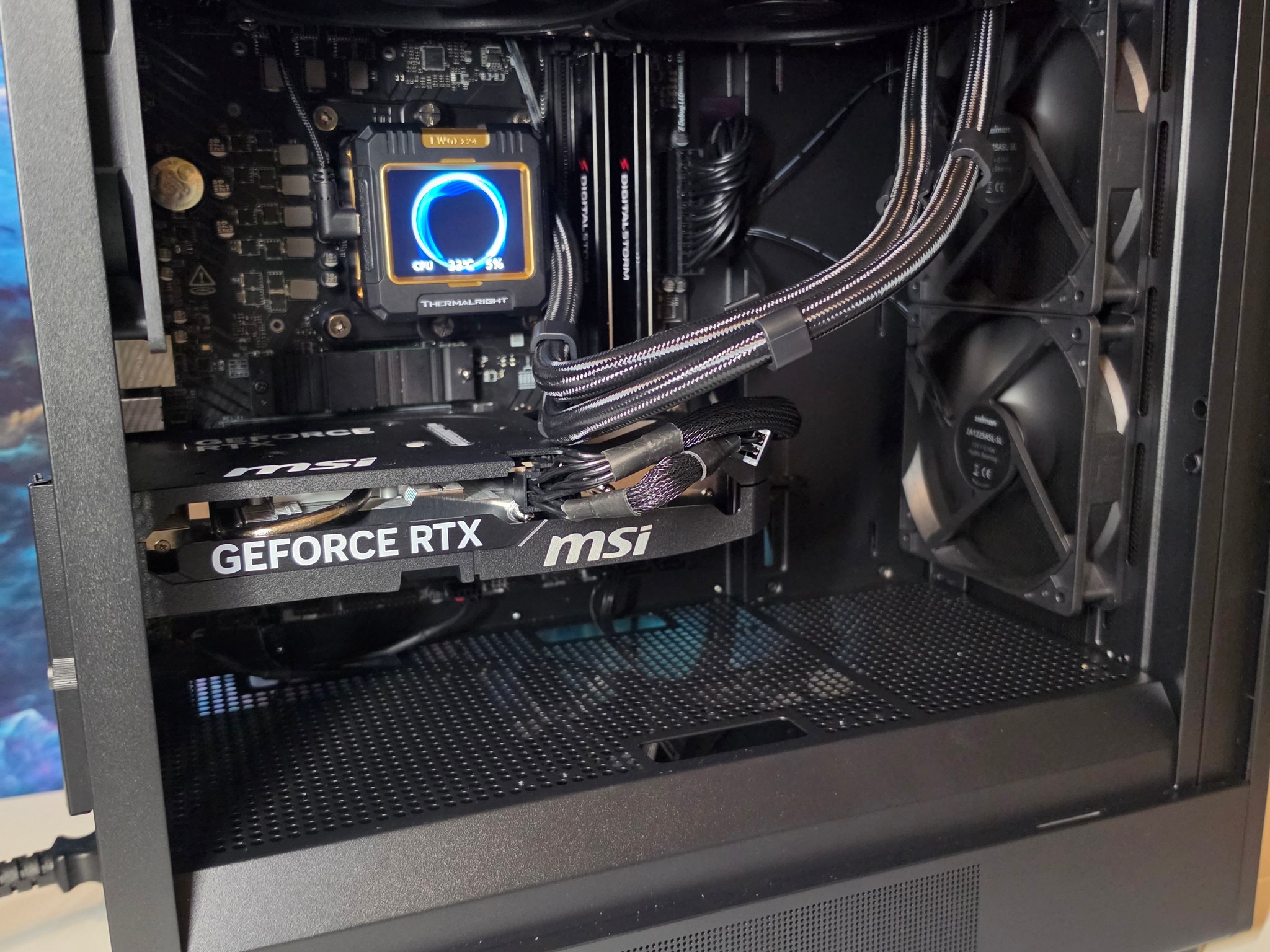 MSI RTX 5060ti 8gb + Intel Core i7 14700f PC Build #104