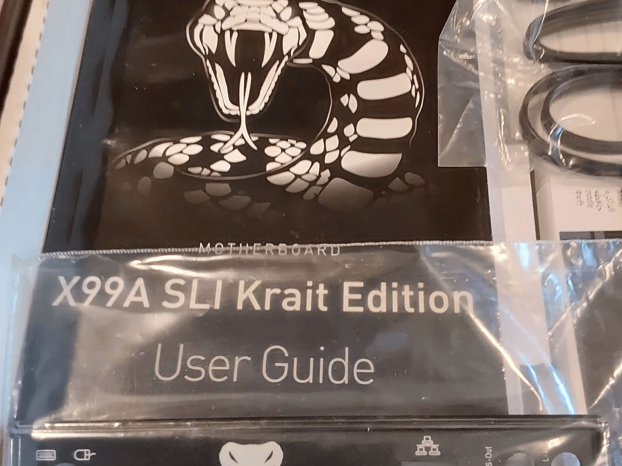 MSI Intel X99A SLI KRAIT Edition Motherboard (LGA 2011-3 socket). “Open-box”, in original retail box