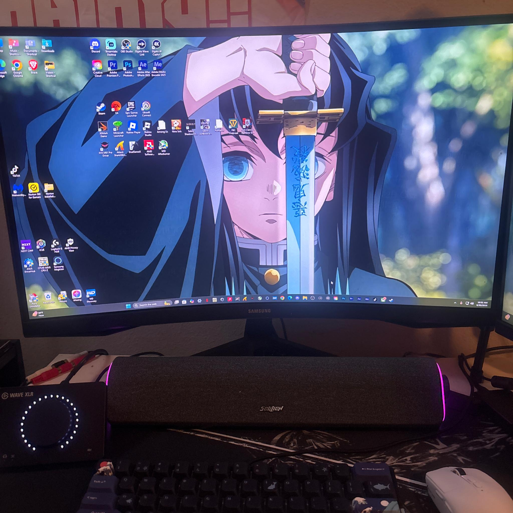 SAMSUNG 32” Odyssey G5 Gaming Monitor 144hz