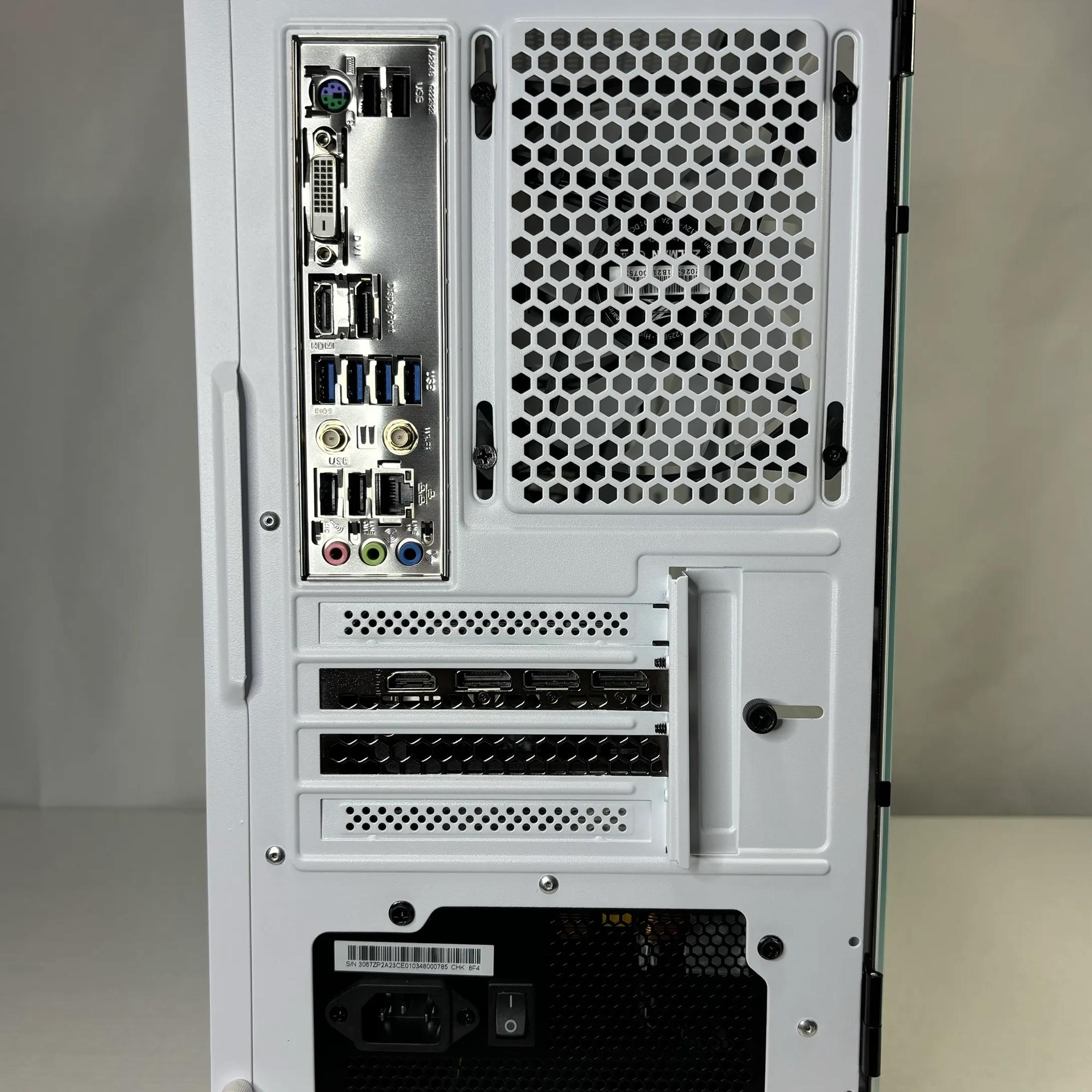 ❄️White RTX Gaming PC | Ryzen 5 5500 | RTX 3050 | 16GB RAM | 1TB NVME❄️
