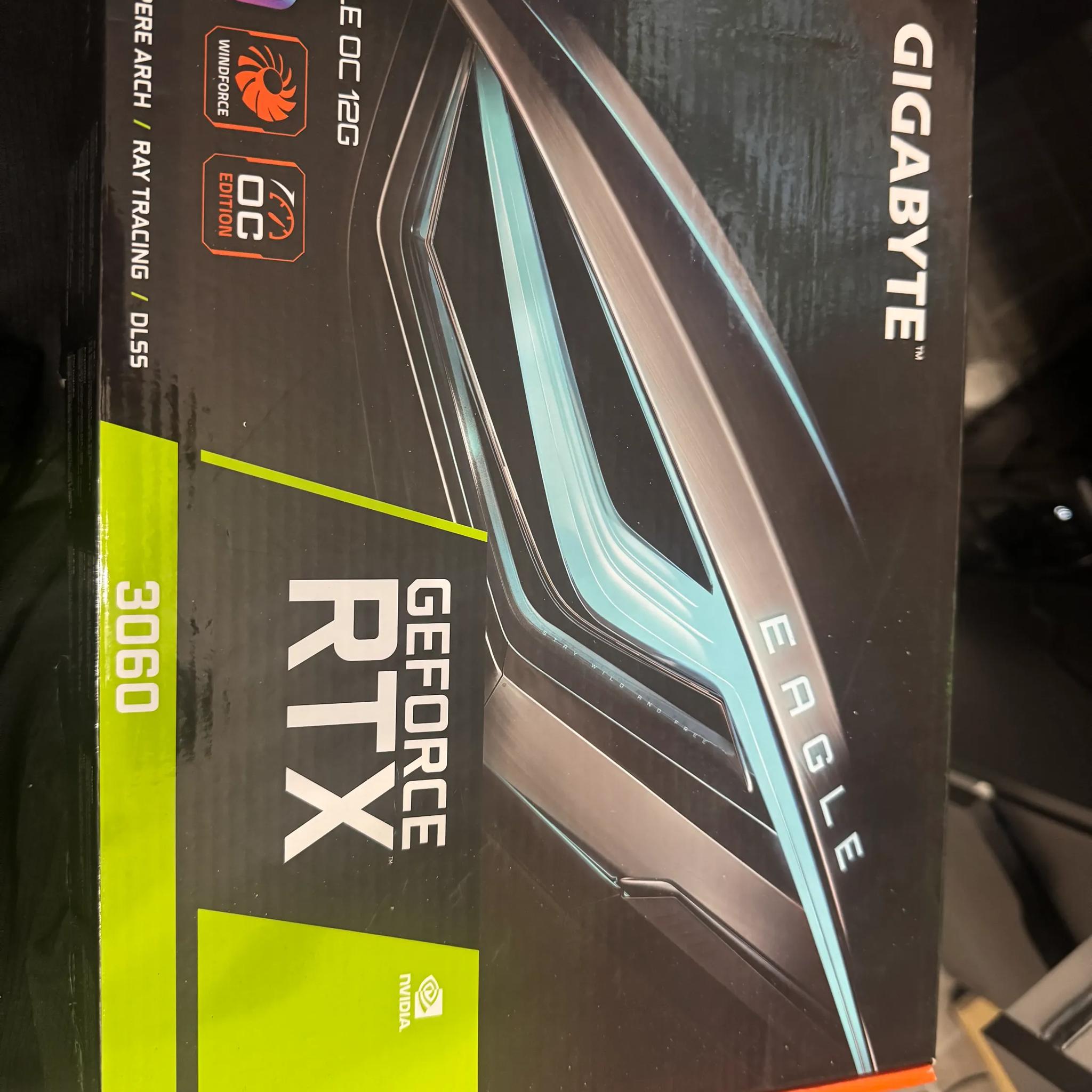 Gigabyte 3060 12gb Eagle - Never used Came back from RMA