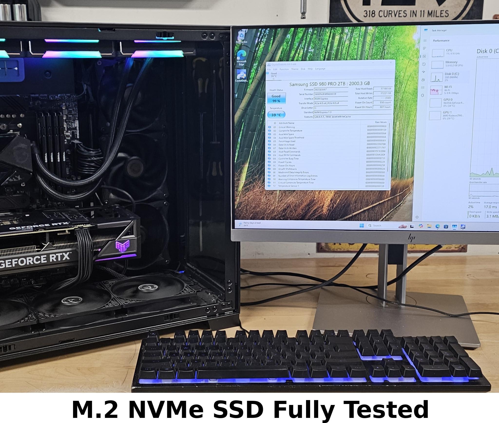 2TB NVMe M.2 SSD Samsung 980 Pro