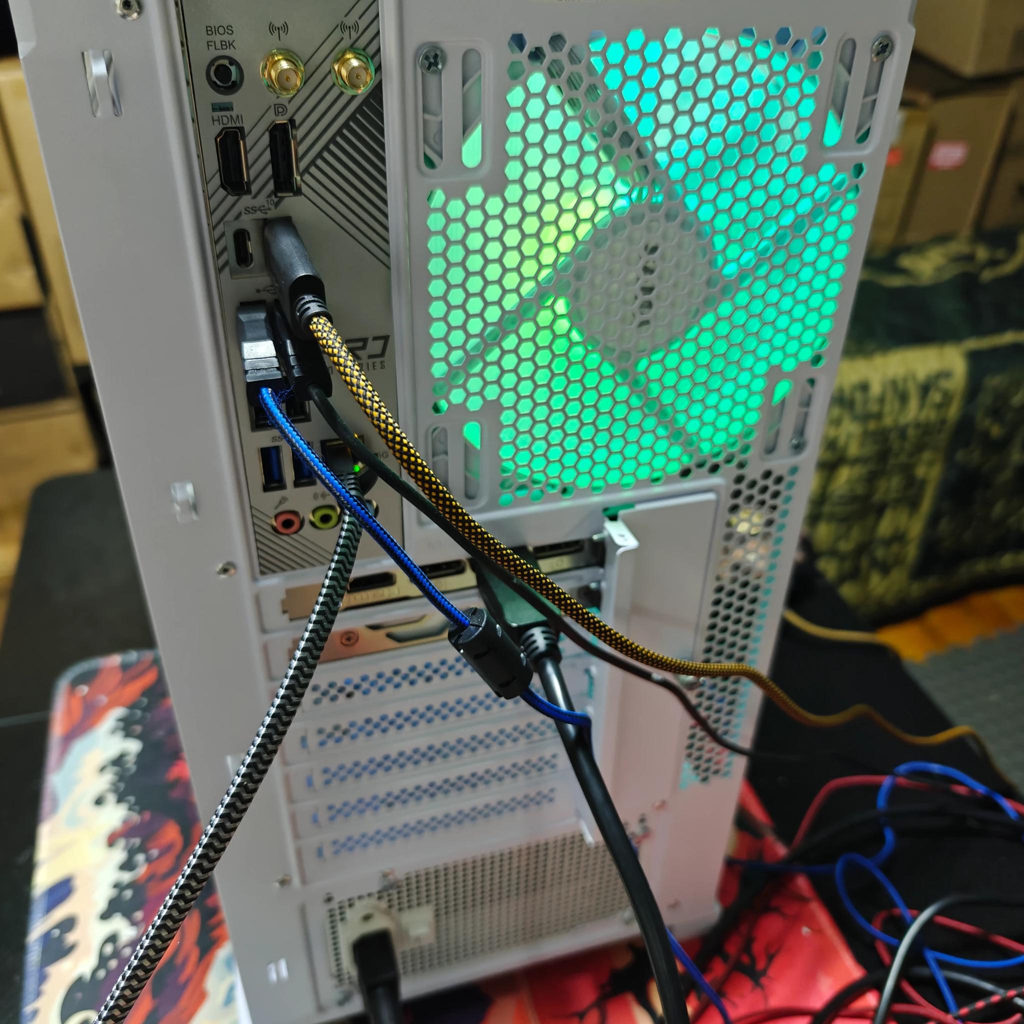 1440P GAMING PC|AMD RYZEN 5 7500F|MSI NVIDIA RTX 5060|32GB DDR5 6000|1TB NVME SSD|WINDOWS 11 PRO
