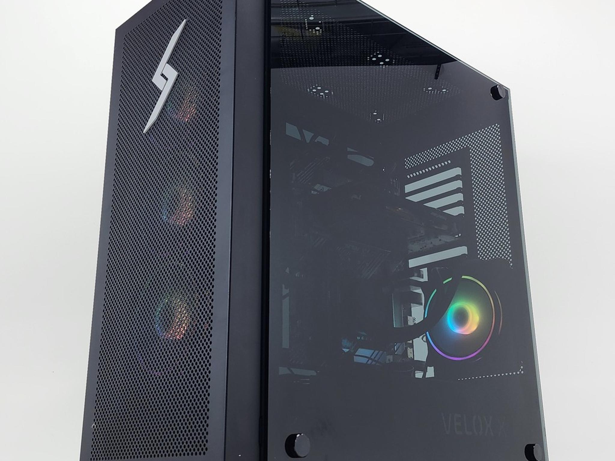 Gaming PC i7-11700F 16GB RAM 500GB SSD RX 6700 10GB Windows 11 Computer
