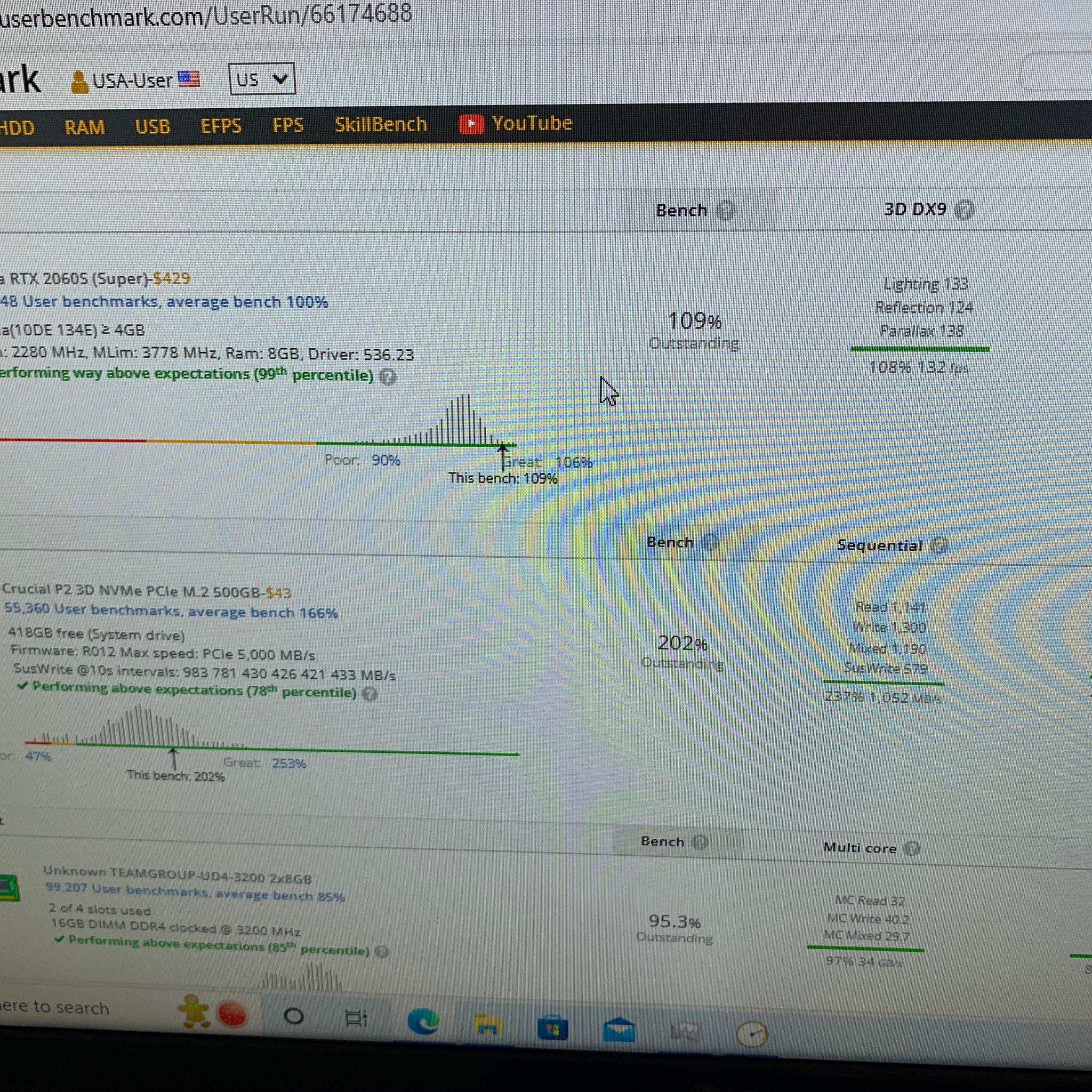 RTX 2060 SUPER 4K VR GAMING/EDITING/STREAMING PC i3-8350K 5Ghz 16GB RAM 500GB SSD WINDOWS WHITE RGB