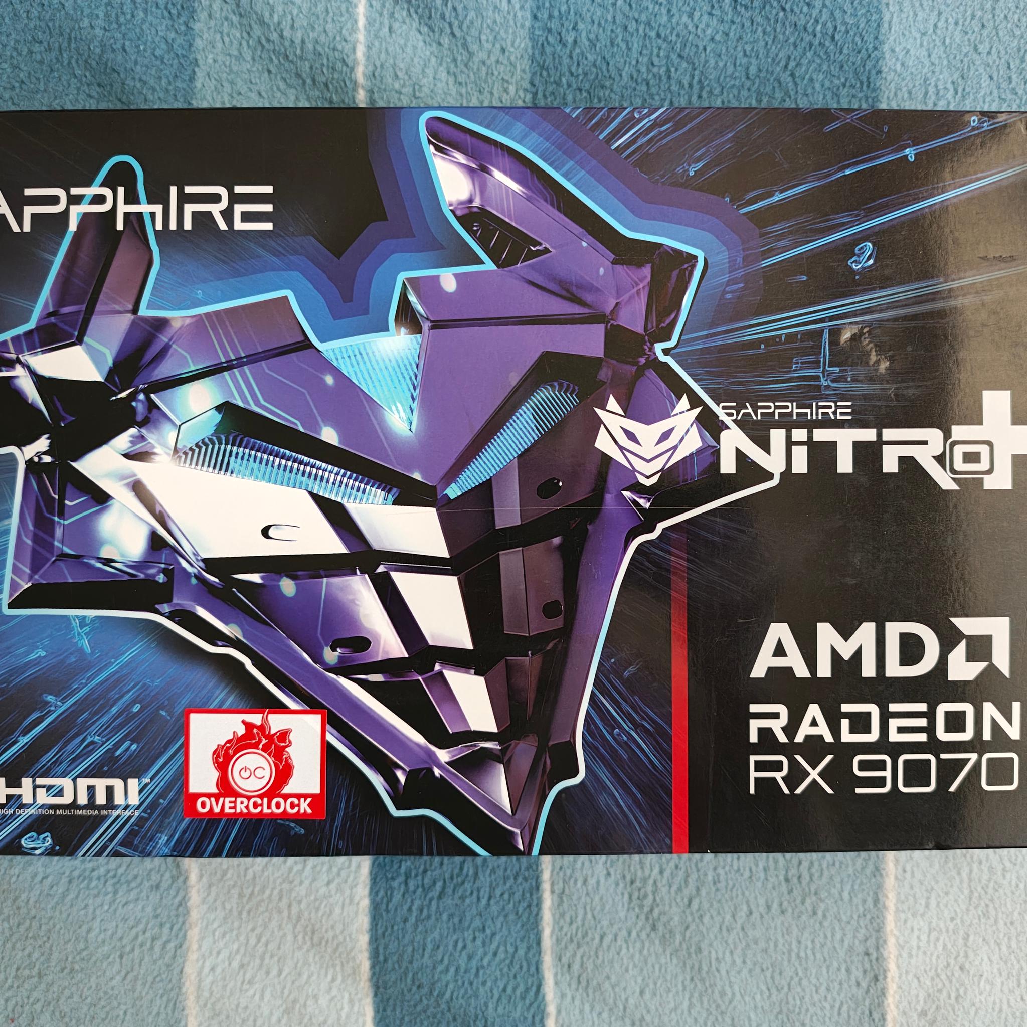 SAPPHIRE NITRO+ Radeon RX 9070 XT - New, Open Box