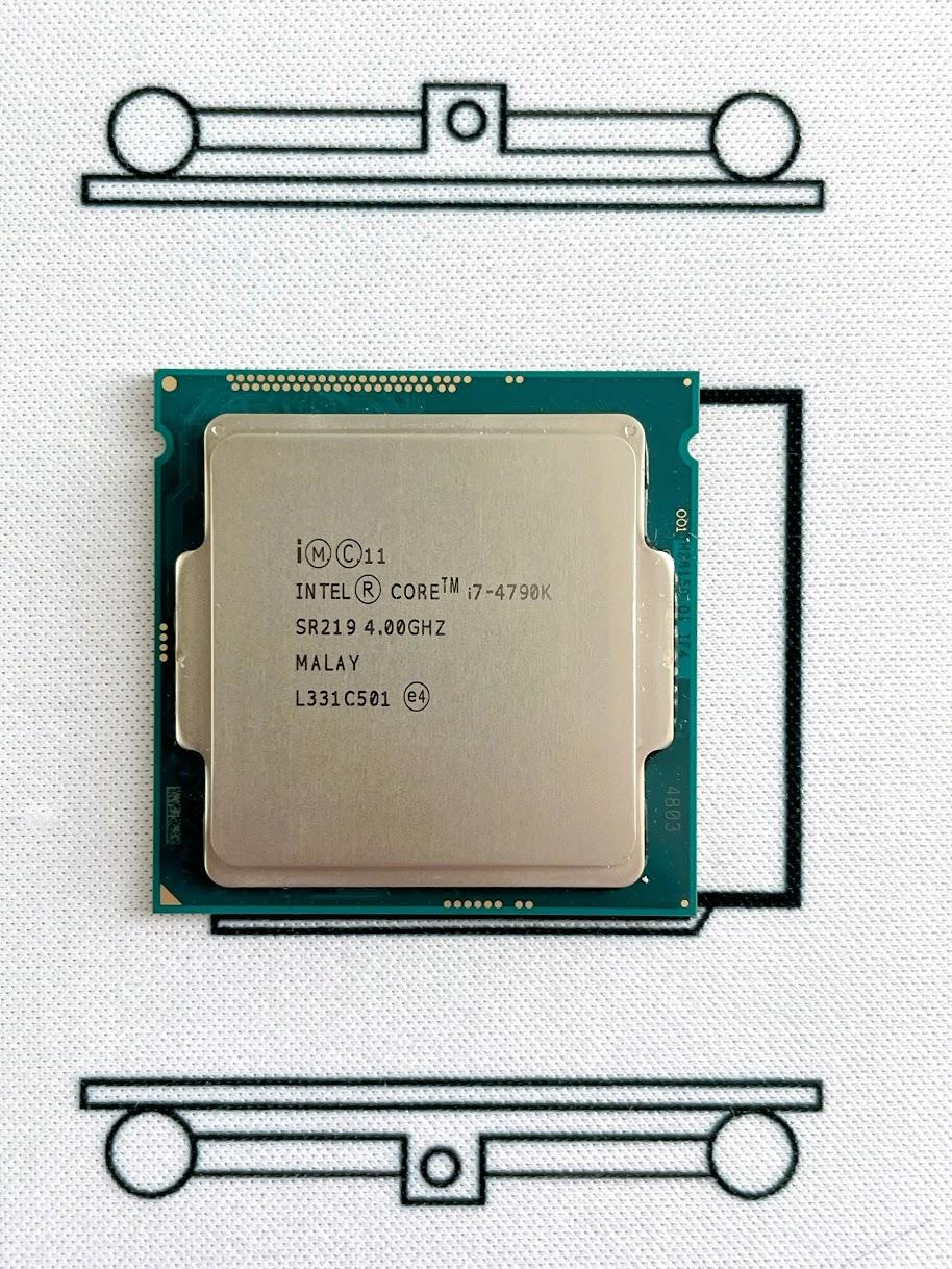 Intel i7-4790k 4.00GHz Quad-Core 8MB LGA1150 CPU Processor SR219 88W
