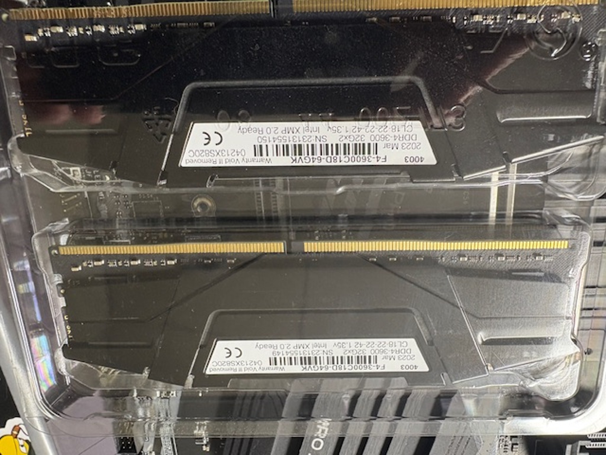 G.Skill Ripjaws V Series DDR4 3600Mhz 64GB (2X32)