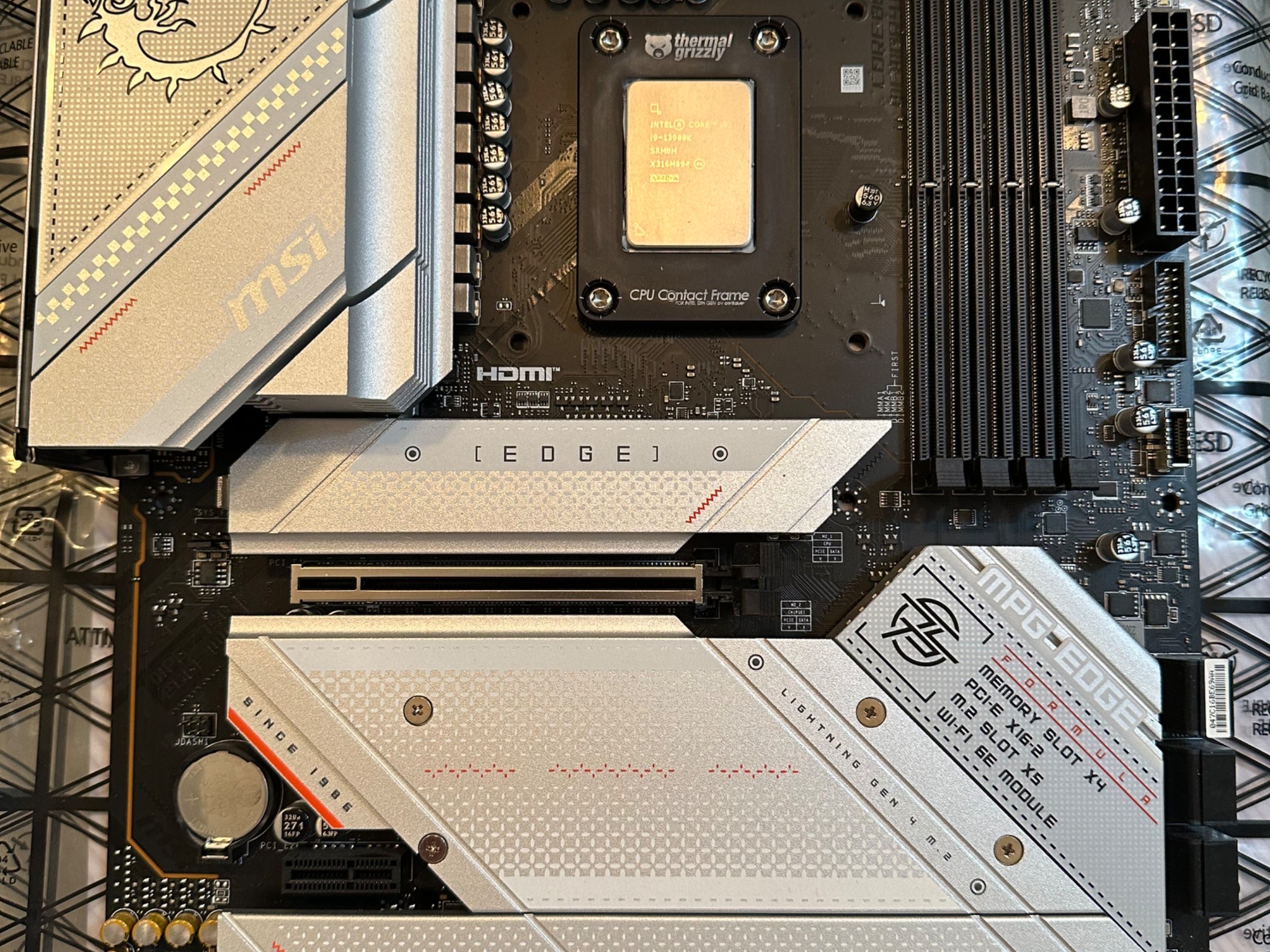 MSI z790 Edge Wifi & Intel i9-13900k