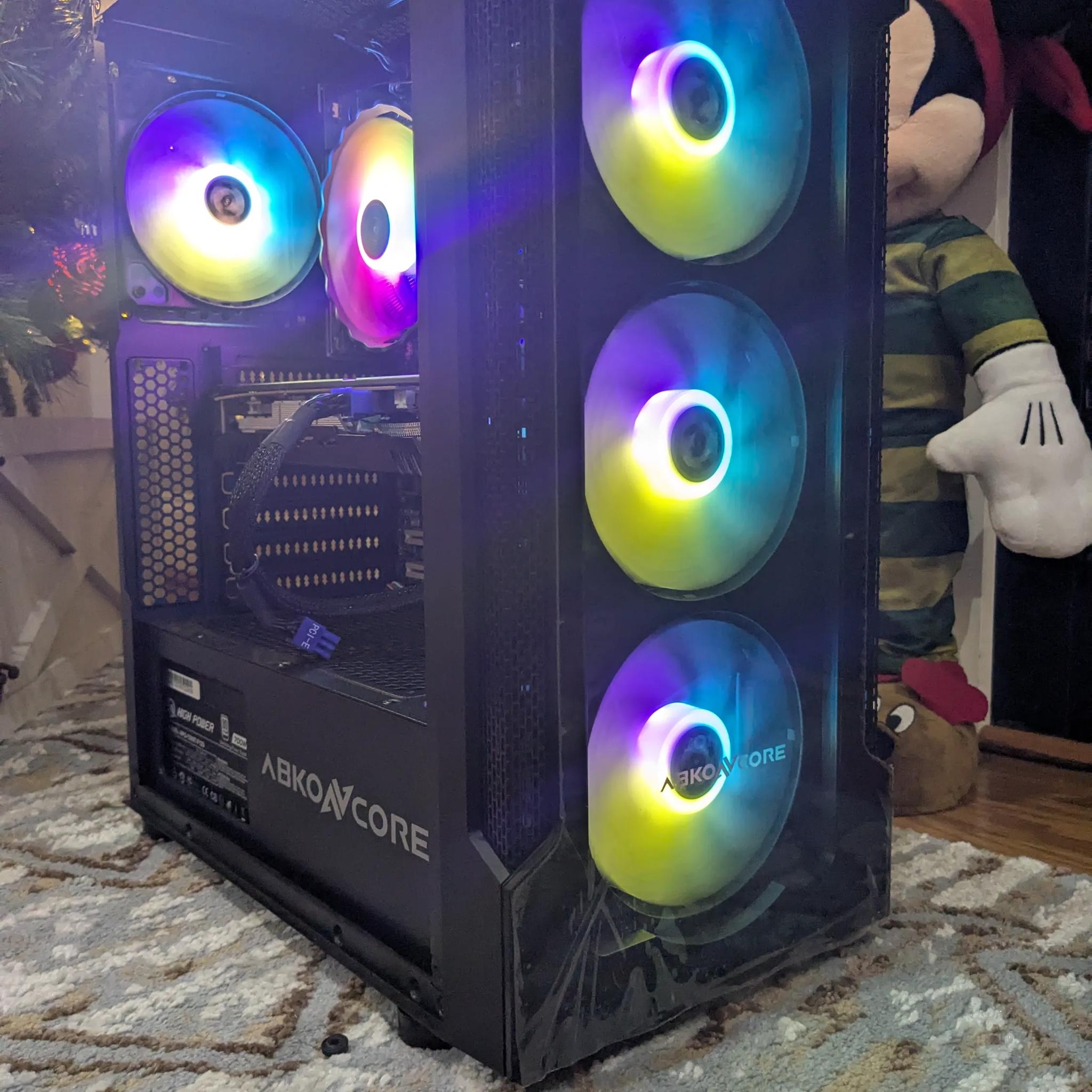 120 FPS Fortnite | 180 Day Warranty | i5 4th Gen, 16GB RAM, 512GB SSD, RX 570 8GB, RGB, Win10, Wifi