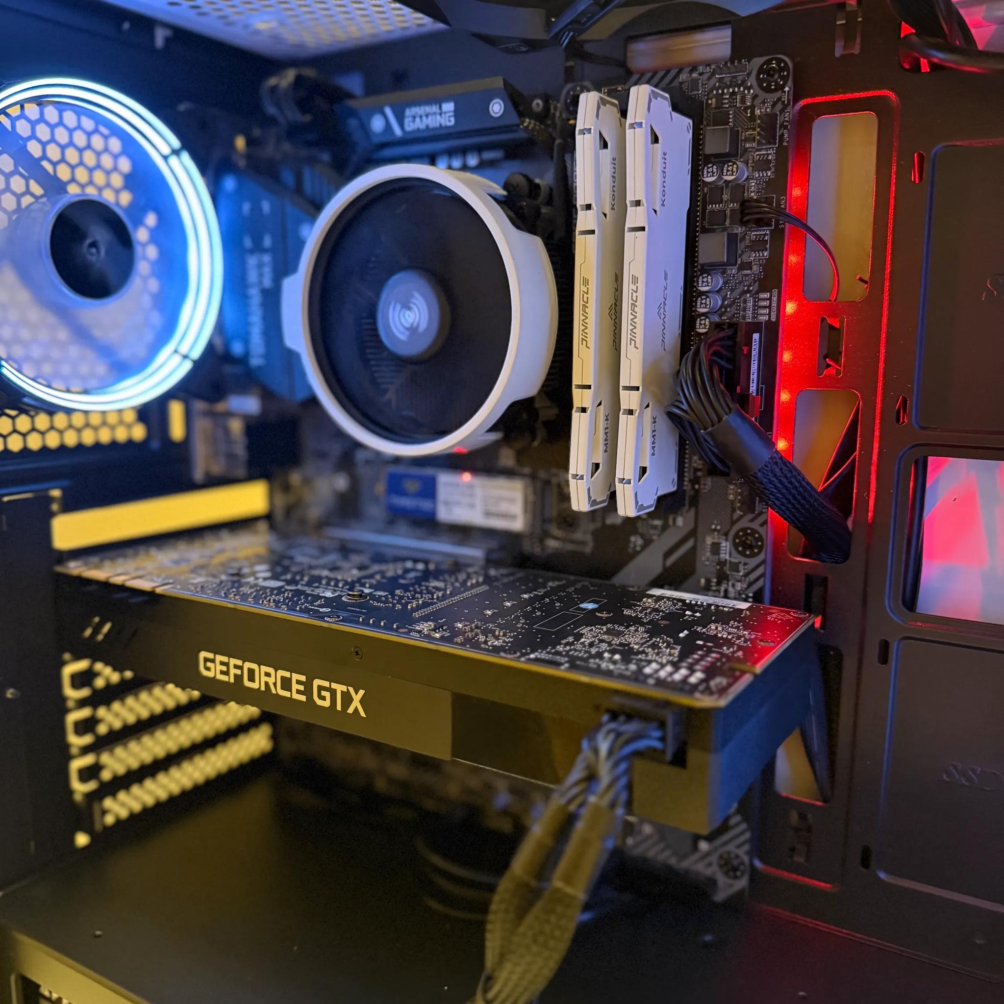 🔳🔲Budget Gaming PC🔳🔲 | GTX 1070 8GB | RYZEN 5 1600 3.65GHZ | 512 GB M.2 SSD | 16GB RAM