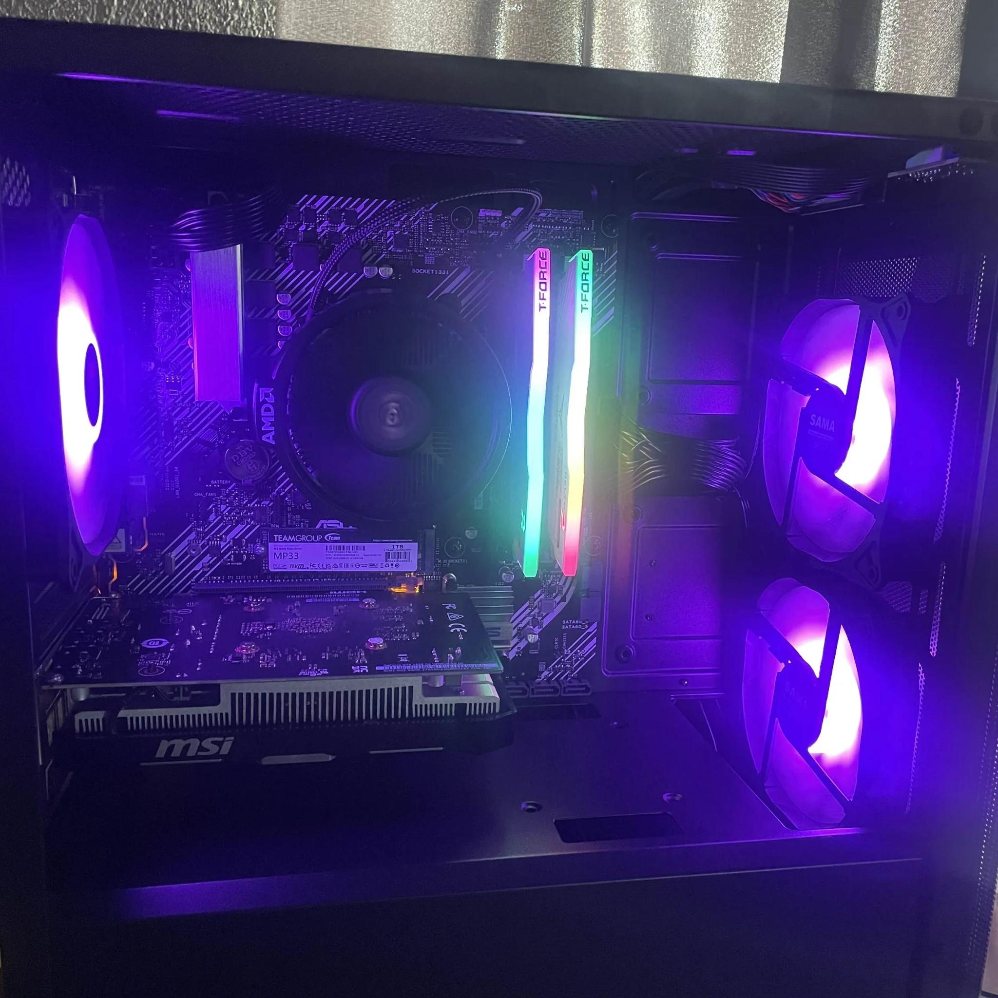 AMD Ryzen 5 2600 & Geforce 1650 GPU