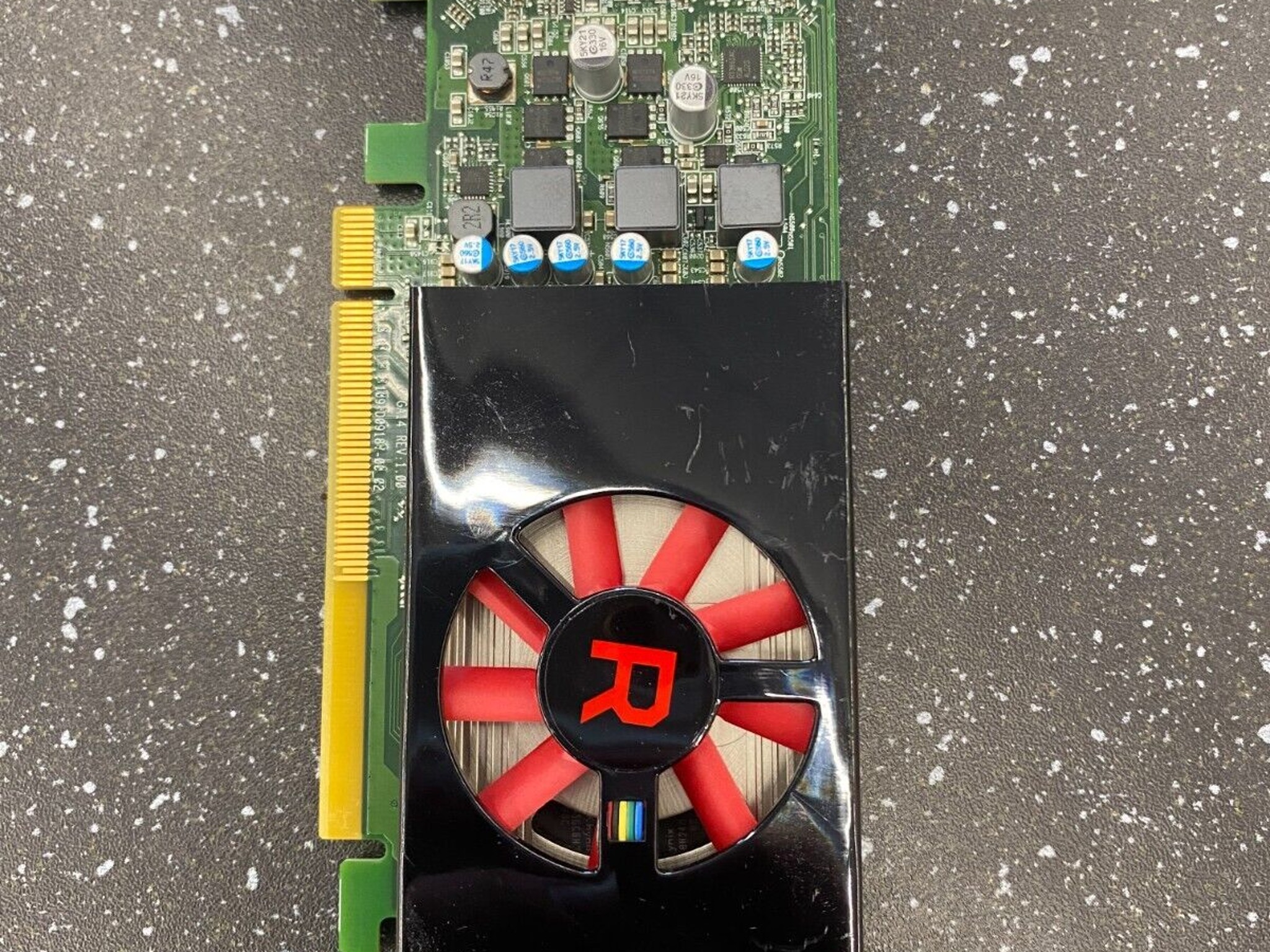 AMD Radeon RX 550 4GB GDDR5 LP  Graphics Card - DisplayPort, 2x Mini DisplayPort