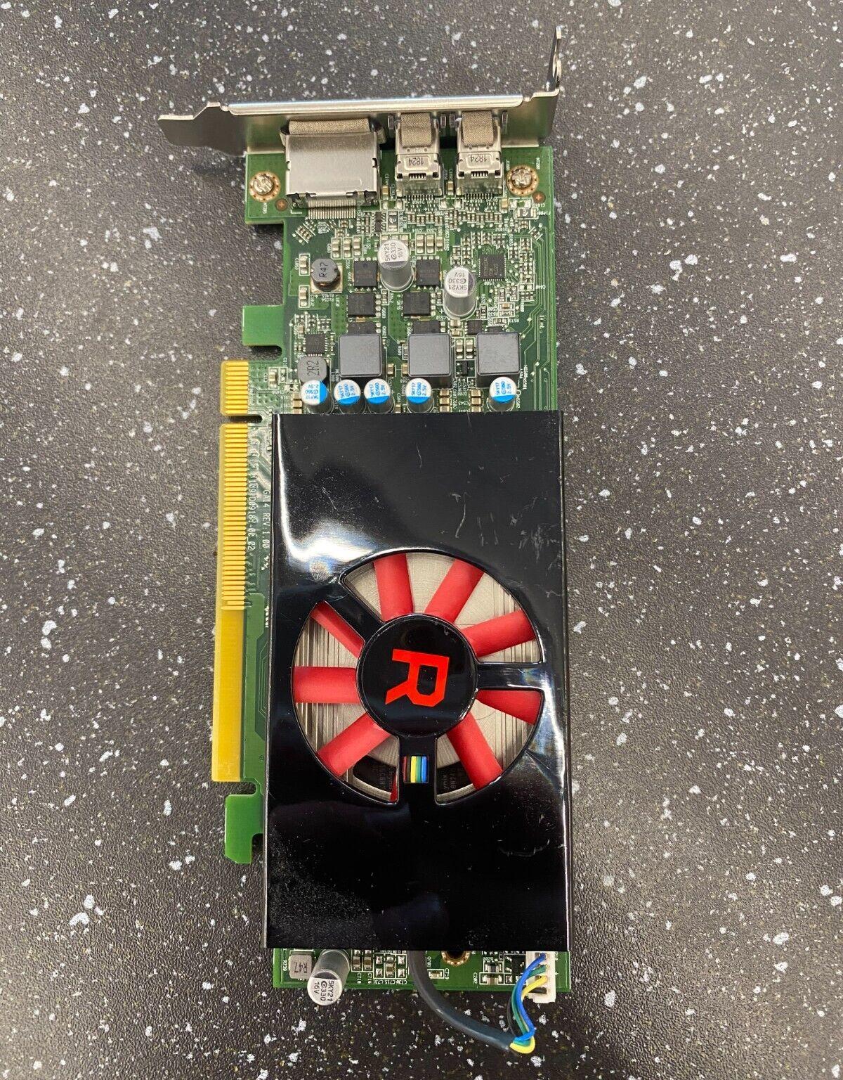 AMD Radeon RX 550 4GB GDDR5 LP  Graphics Card - DisplayPort, 2x Mini DisplayPort