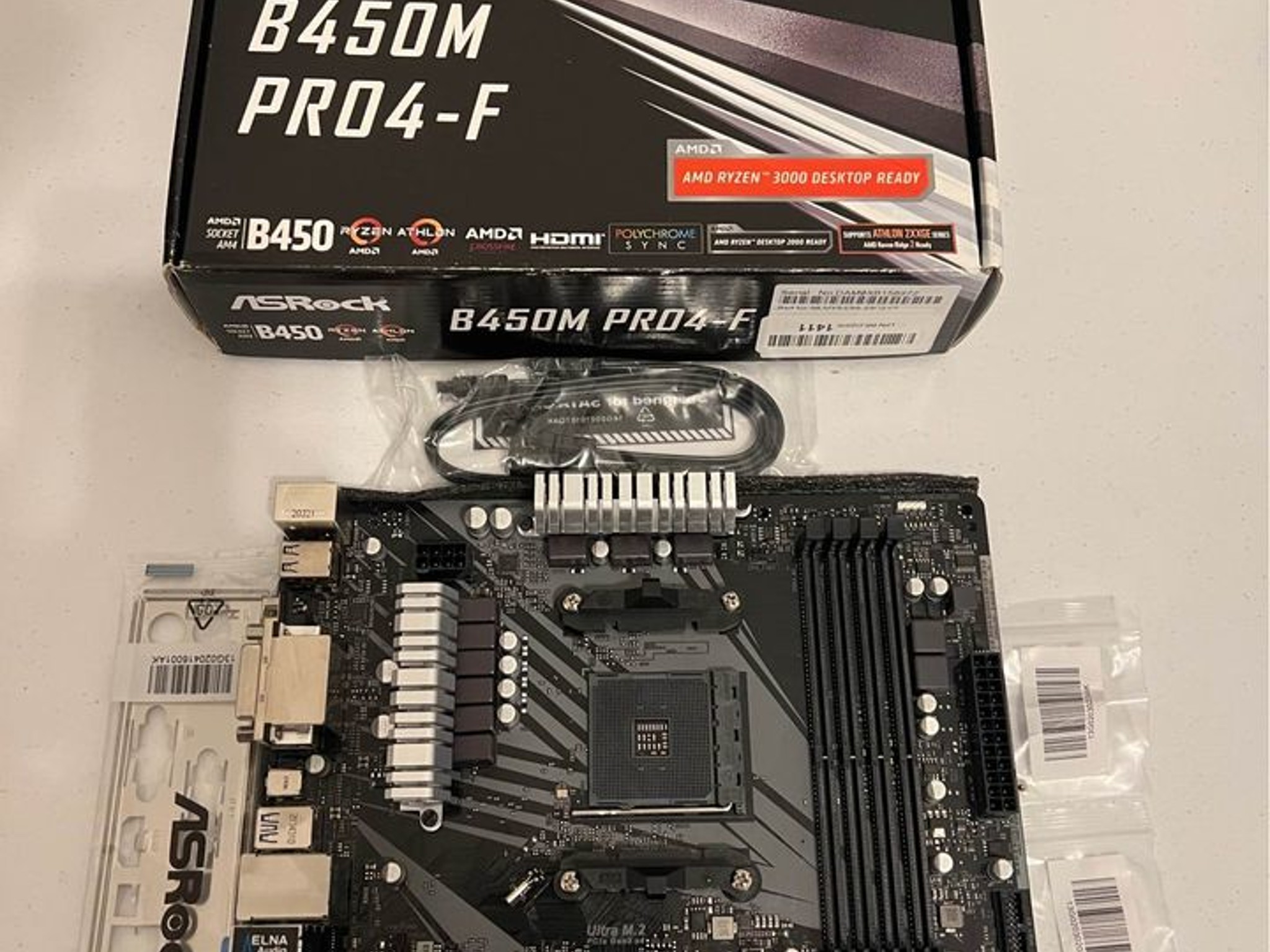 ASRock B450M PRO4-F AM4
