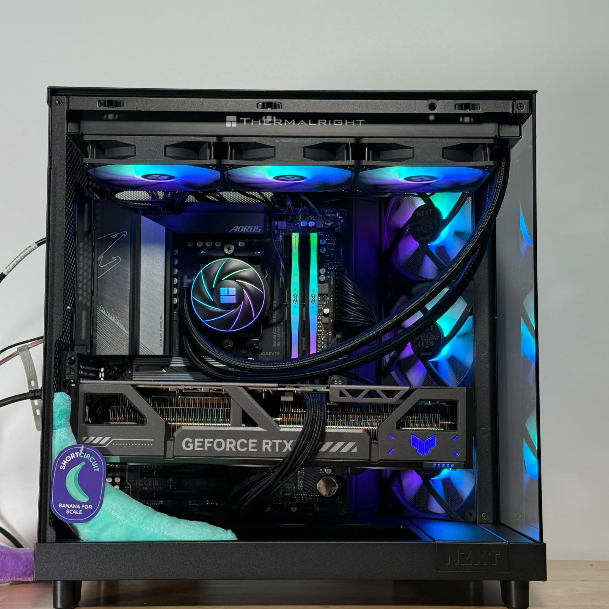 RTX 5080 Ryzen 7 9800x3d Gaming PC