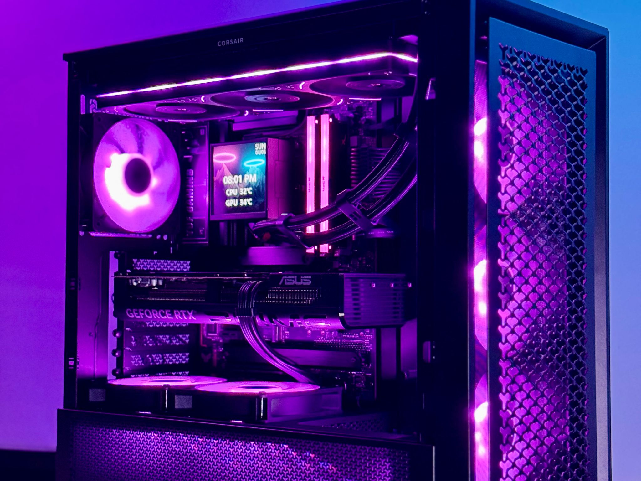 Nightfall Prime  🌑 ✨ 9850X3D | ASUS PRIME 5080 | 32GB DDR5 RAM 6000 | 2TB SSD SAMSUNG PRO 990