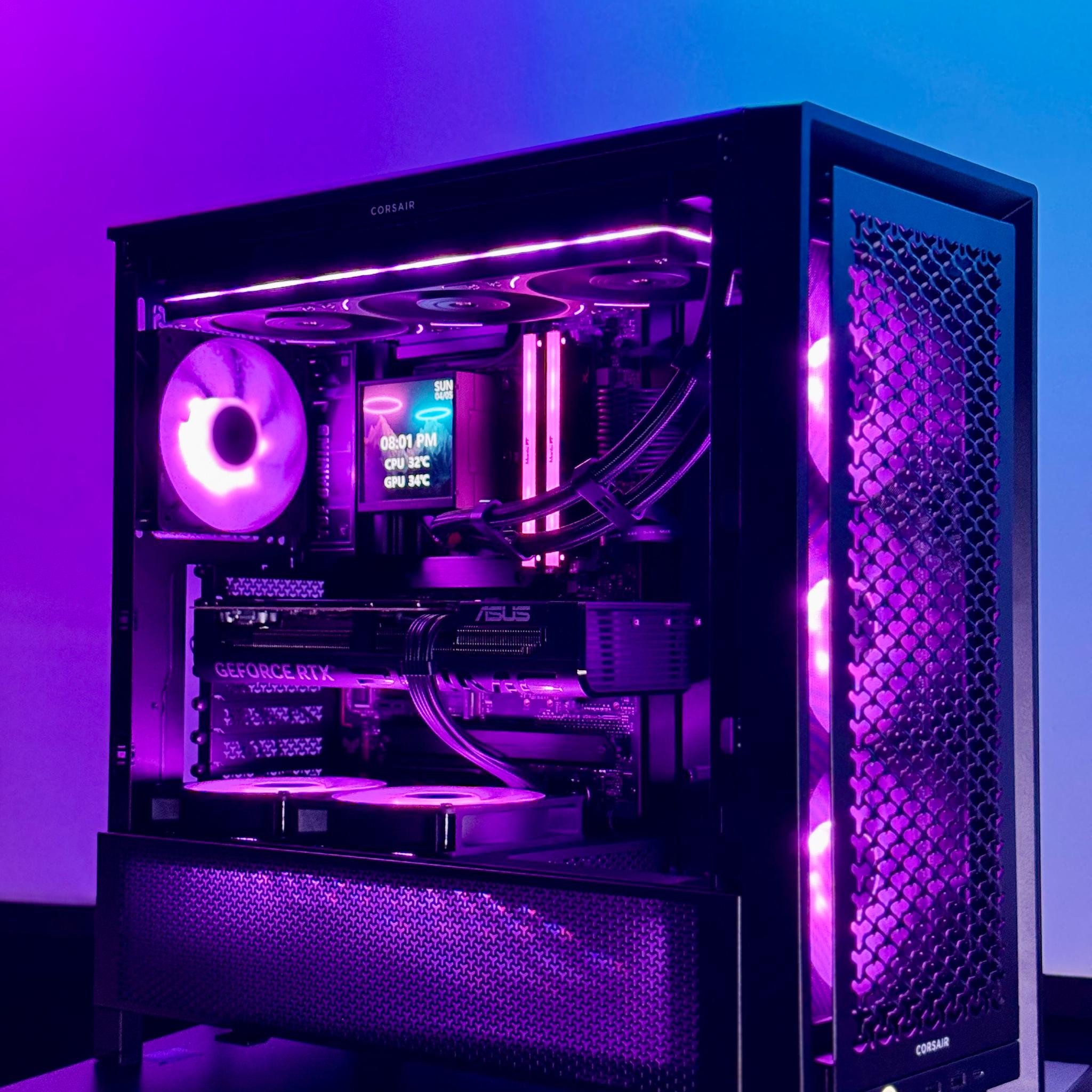 Nightfall Prime  🌑 ✨ 9850X3D | ASUS PRIME 5080 | 32GB DDR5 RAM 6000 CL28 | 2TB SAMSUNG 990 PRO SSD