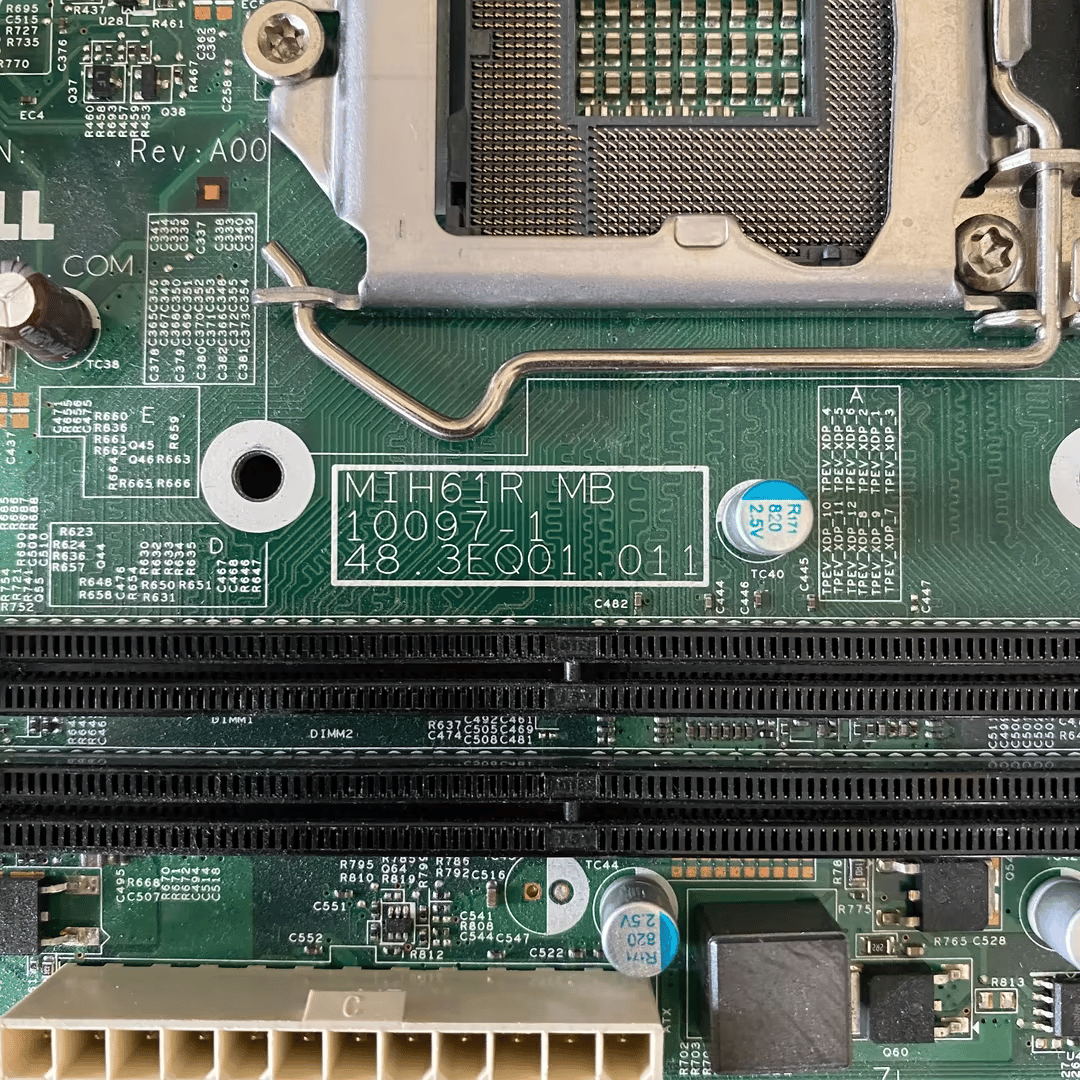 [BROKEN] Dell LGA 1155 Motherboard 