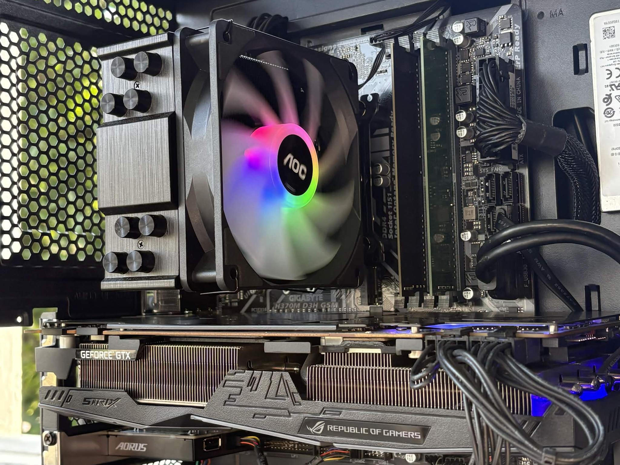 Black Cat Customs Shadowclaw Gaming PC — GTX 1080 Ti 11GB / i5 / 16GB RAM