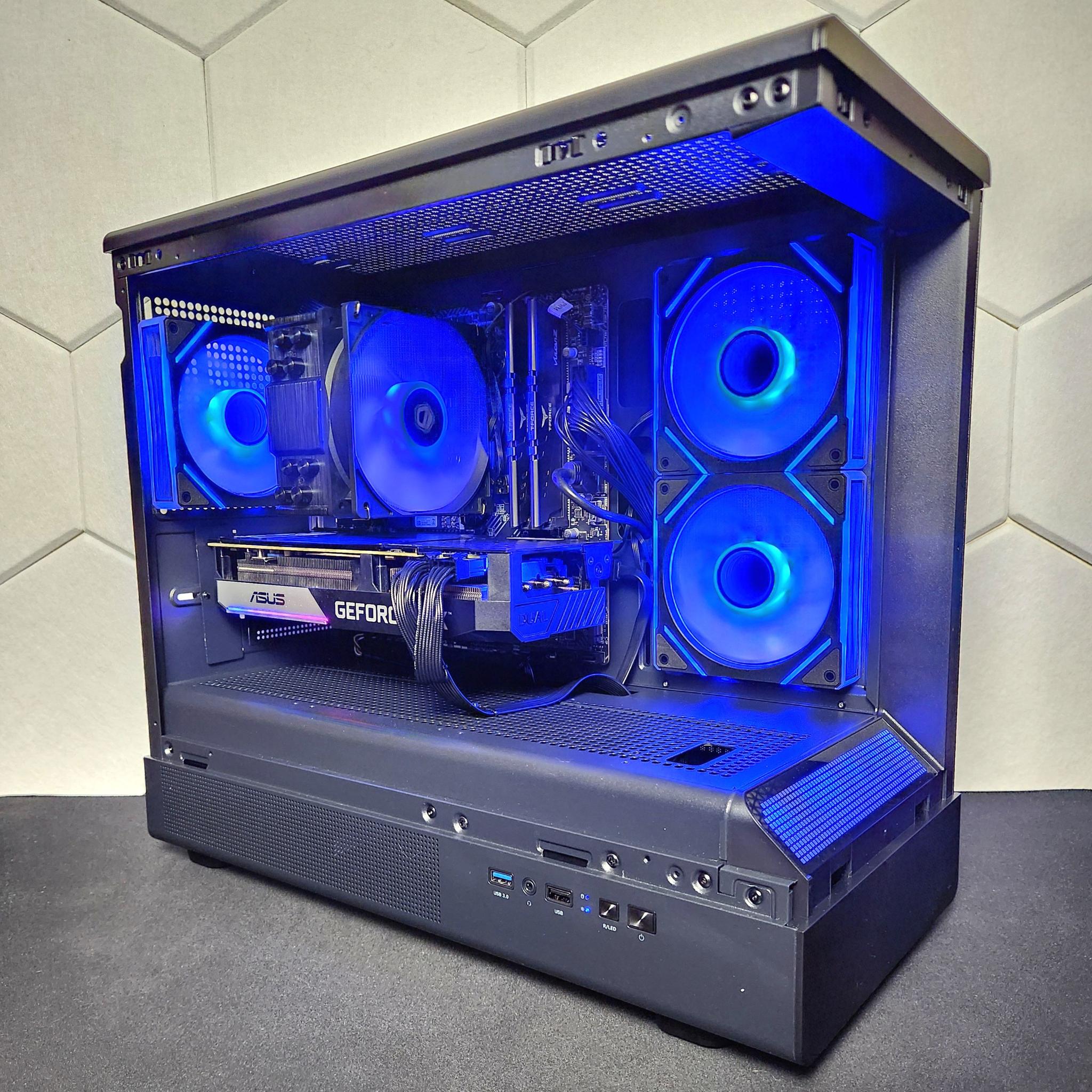 RTX 3070 | Intel I5-12400F | 16GB DDR4 | 1.25TB SSD+HDD | WIFI+BT "Night Runner"