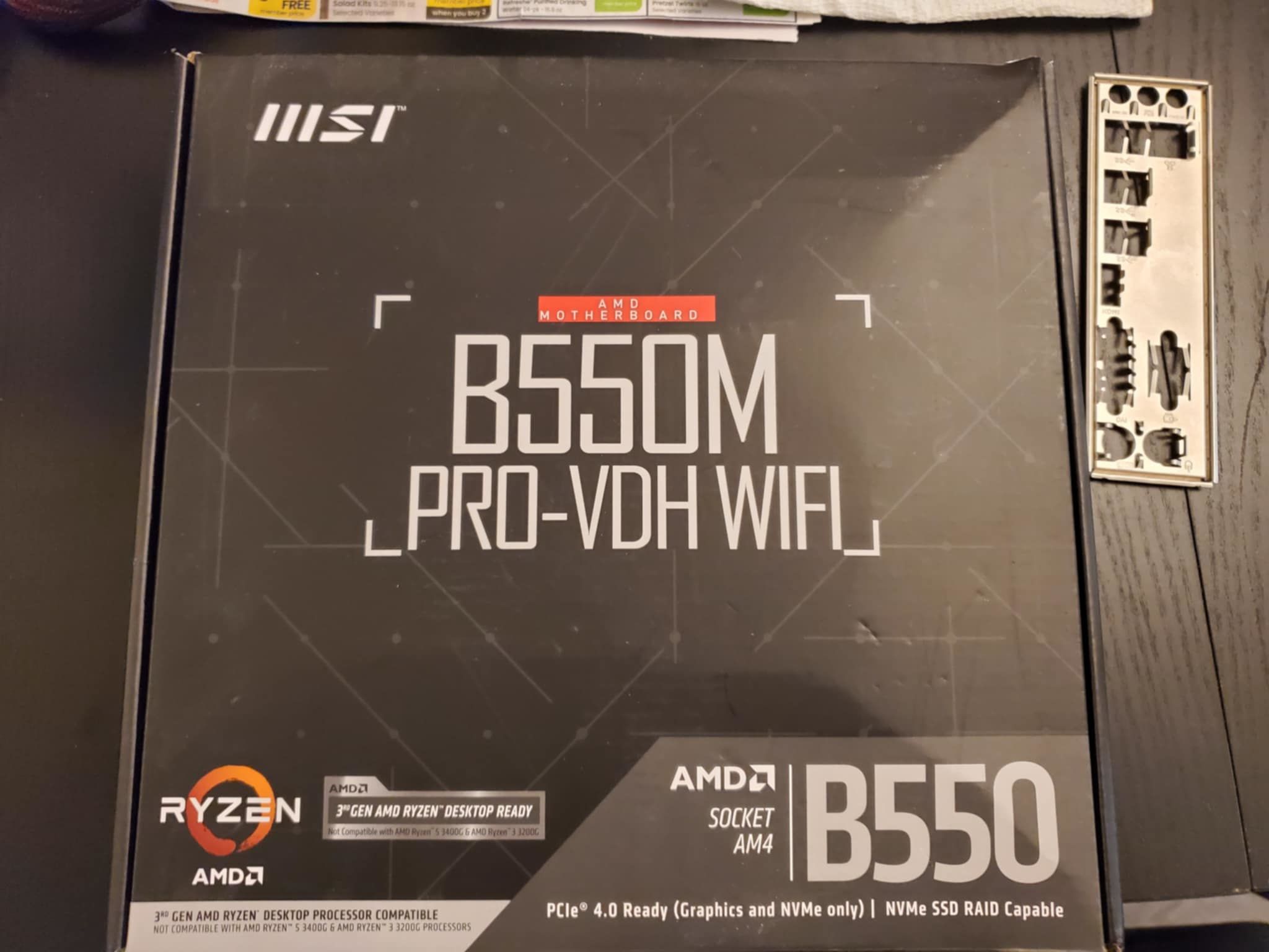 Asus Prime B450M-A with AMD Ryzen 3 2200 G and 8gb of Viper 3000MHz DDR4 Ram
