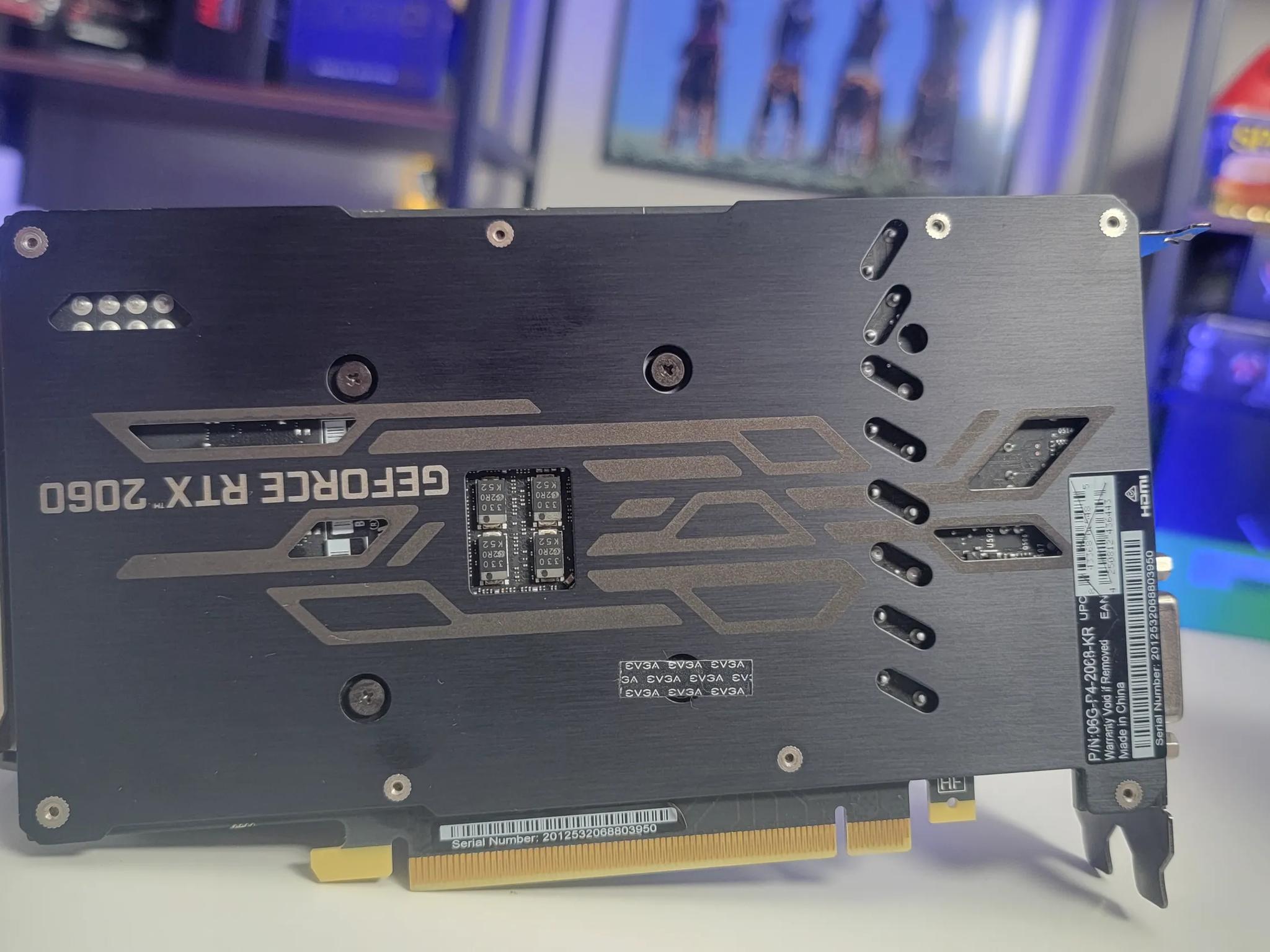 EVGA RTX 2060 KO Ultra 6GB graphics card