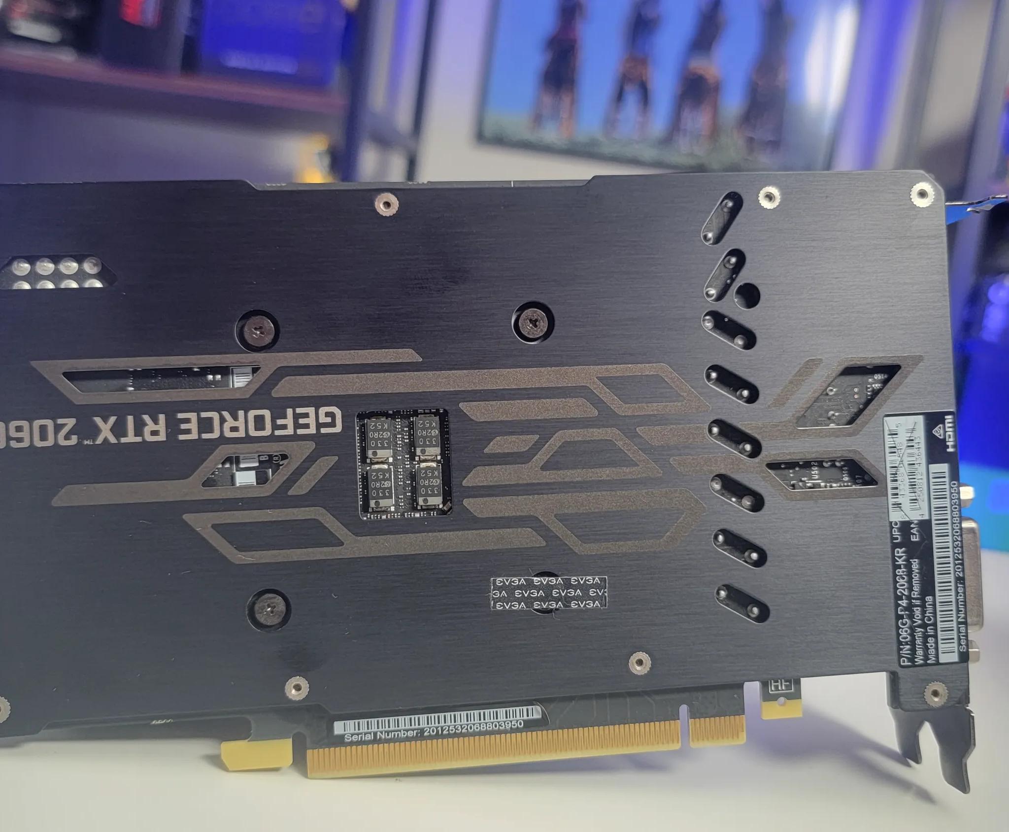 EVGA RTX 2060 KO Ultra 6GB graphics card