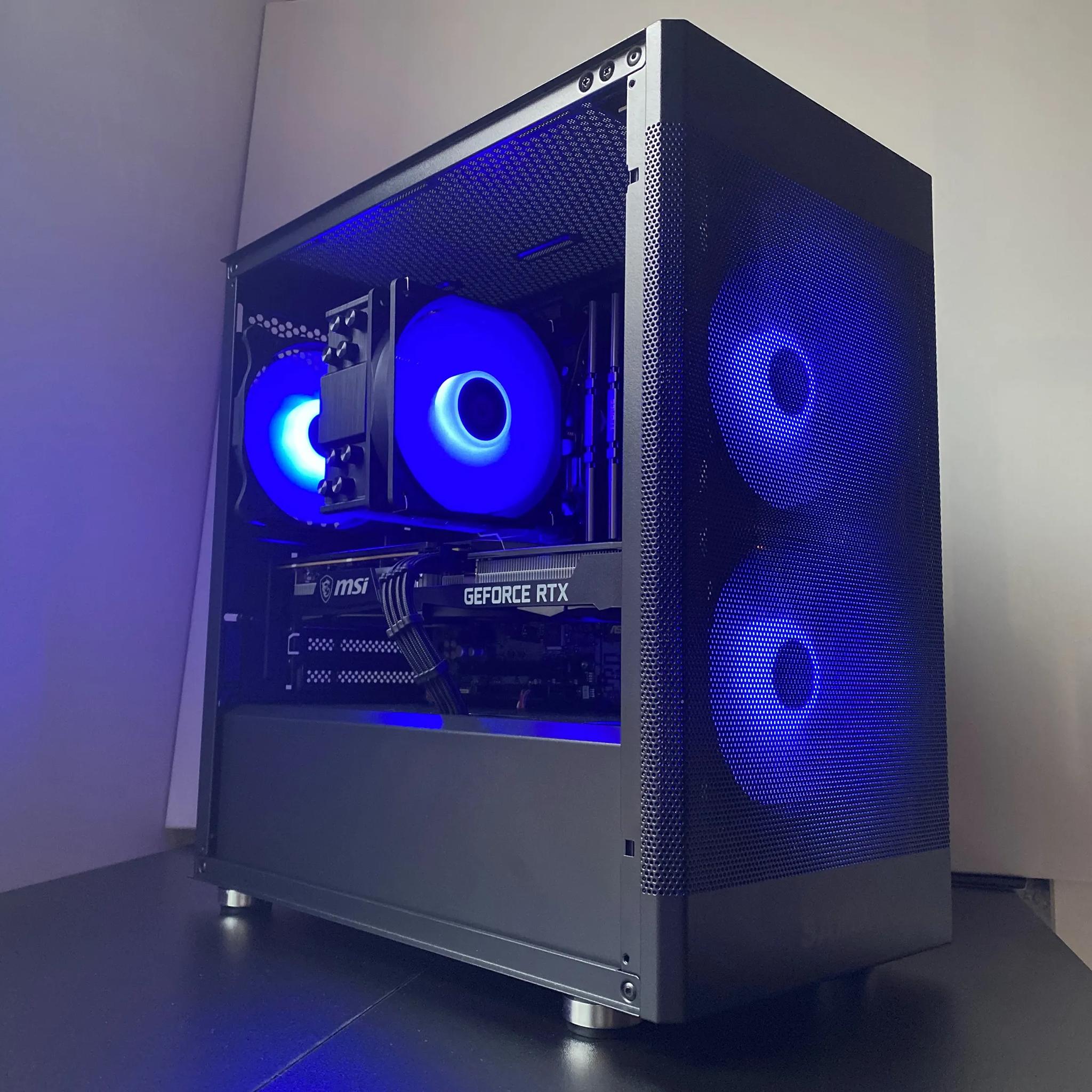🖤 Stealth 🖤 | RTX 3060 | Intel i5-12400f | 16GB Ram | 1TB SSD | Mid-Range Gaming PC