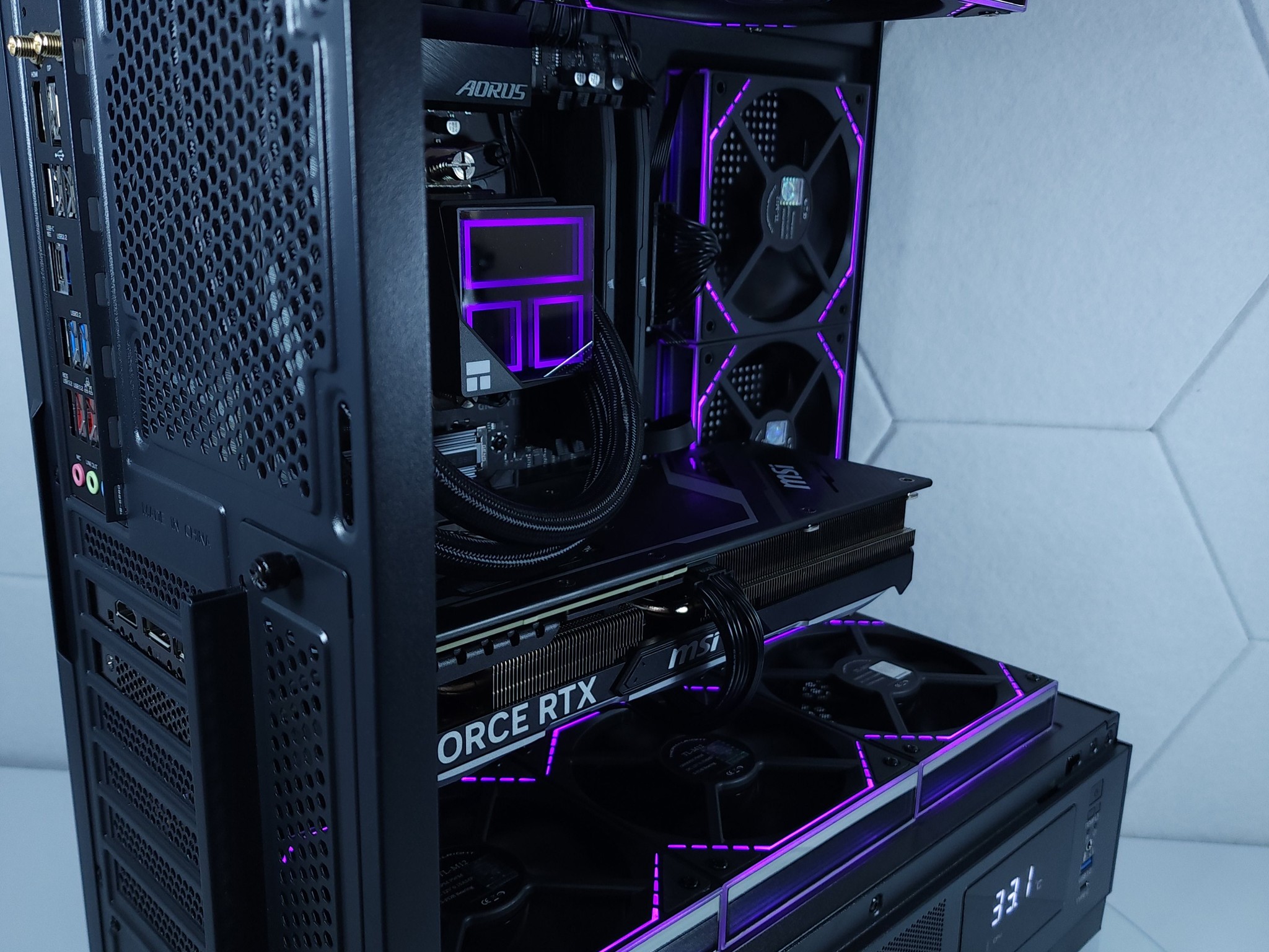 💜RTX 4070Ti●Ryzen 7 7700●1440p Gaming Computer