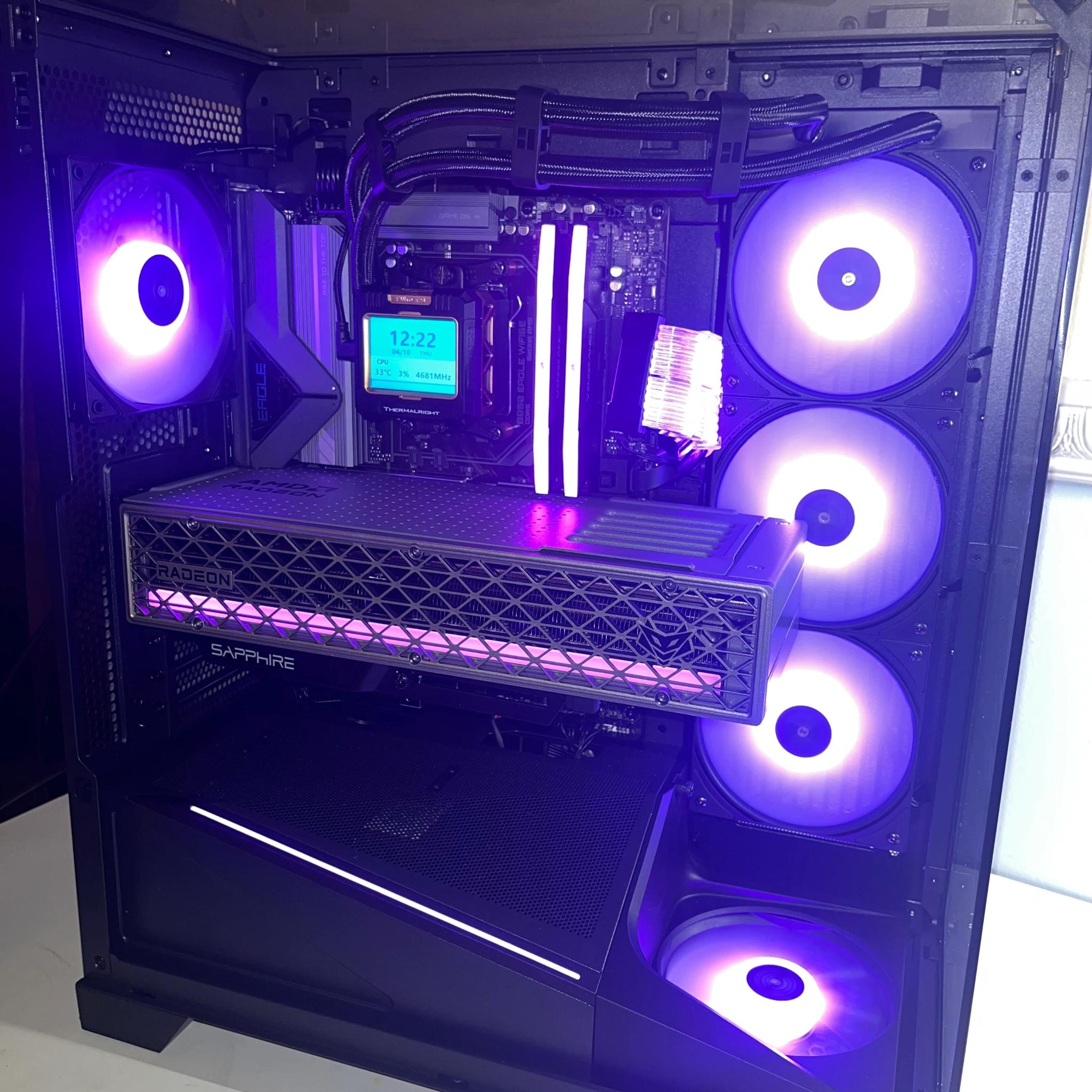 🔥 9070 XT + 9800X3D 🔥|The "Nitroflare"| Gaming PC