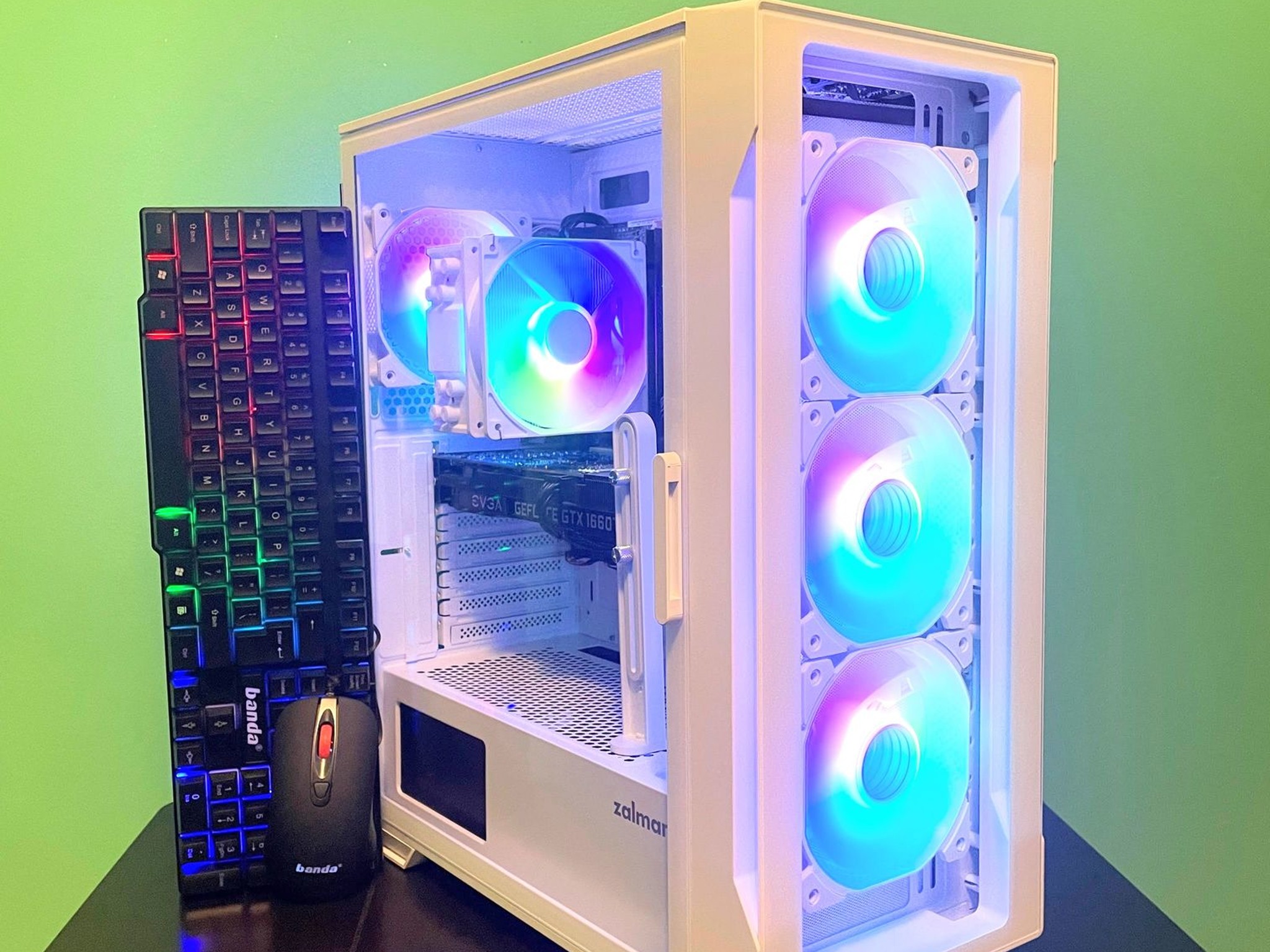 Budget Gamer PC  | GTA & Fortnite READY | Intel i7 / RX580 / 8GB / 1.1TB Win 11 Pro + Wi-Fi