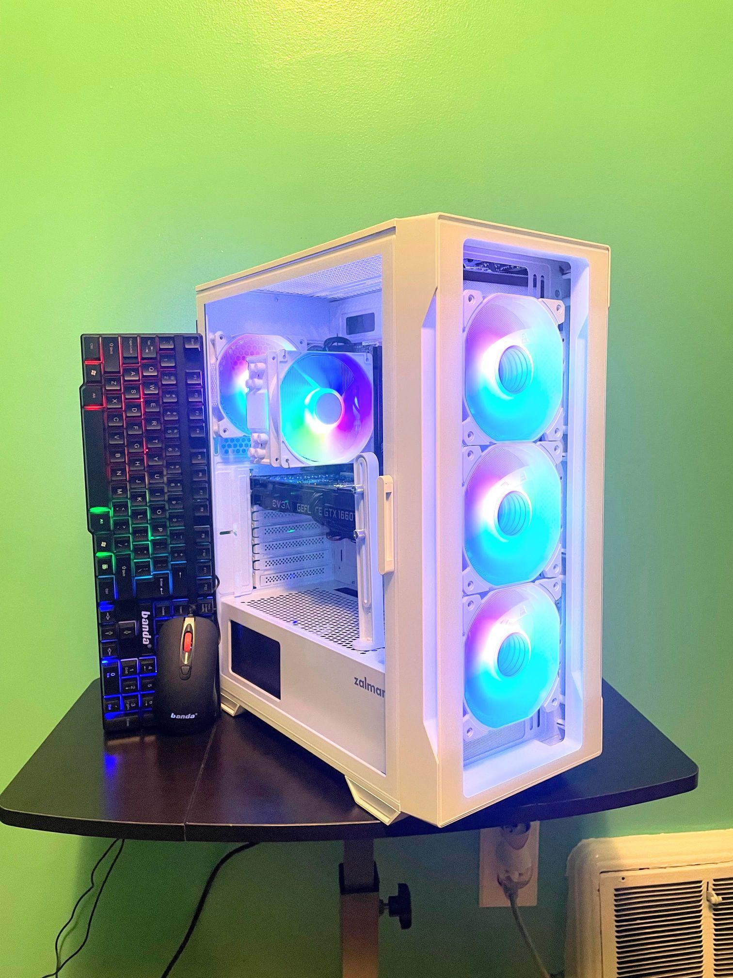 Budget Gamer PC  | GTA & Fortnite READY | Intel i7 / RX580 / 8GB / 1.1TB Win 11 Pro + Wi-Fi