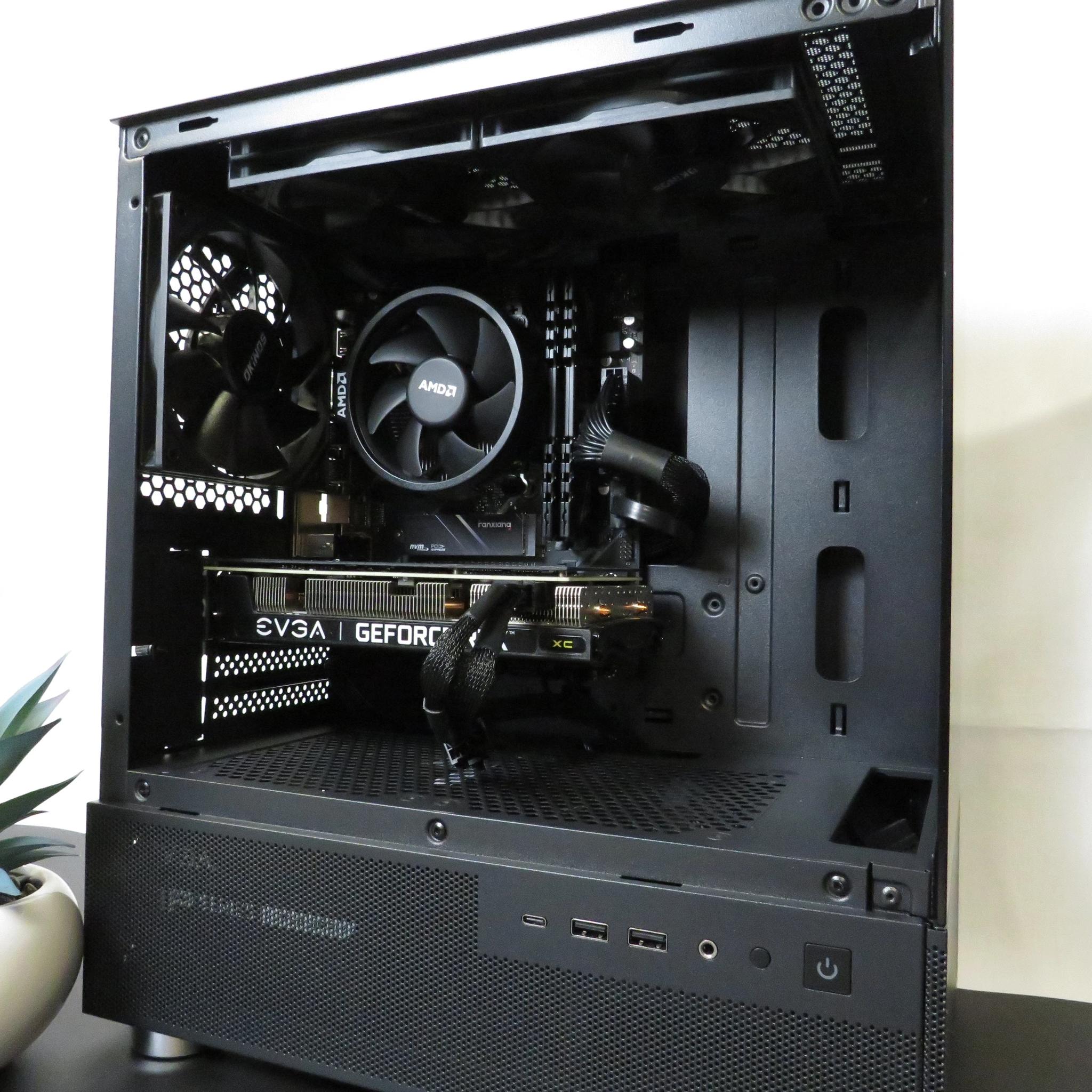 Budget starter gamer: Ryzen 5 2600 + EVGA RTX 3050 8 GB + 16 GB RAM + 1 TB NVME