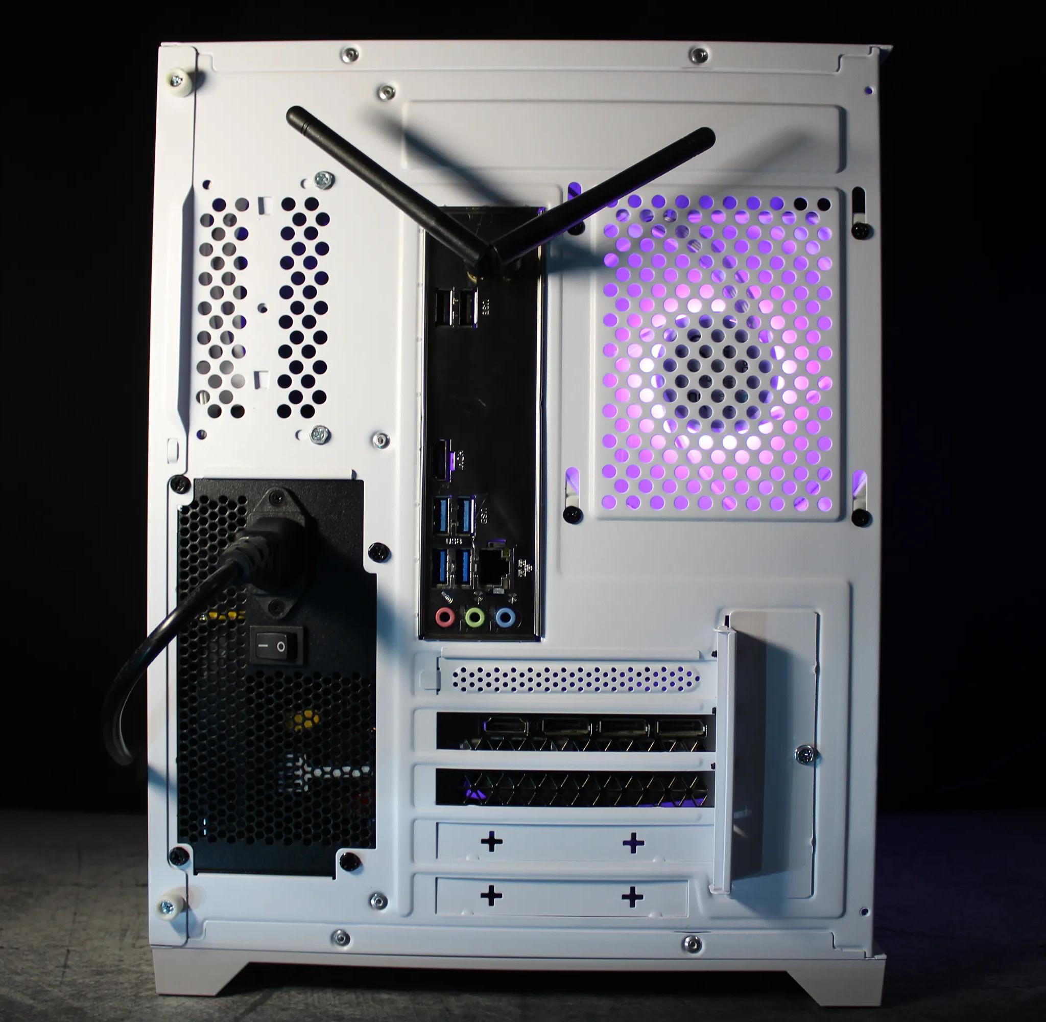 🤍 White Gaming PC [RTX 3060][Ryzen 5 5500][1TB SSD]