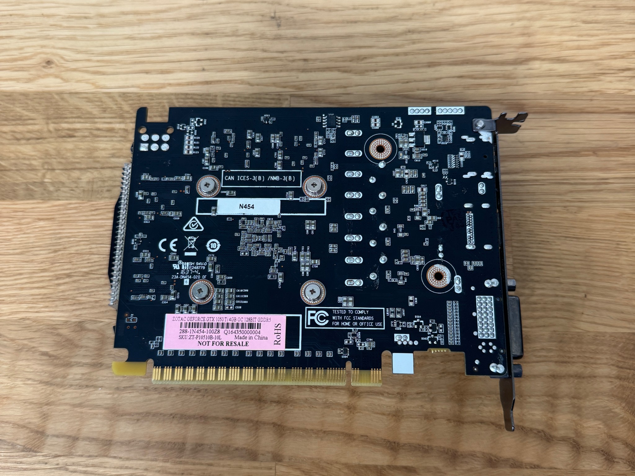 ZOTAC GeForce GTX 1050 TI (4GB GDDR5) OC Edition Graphics Card ZT-P10510B-10L