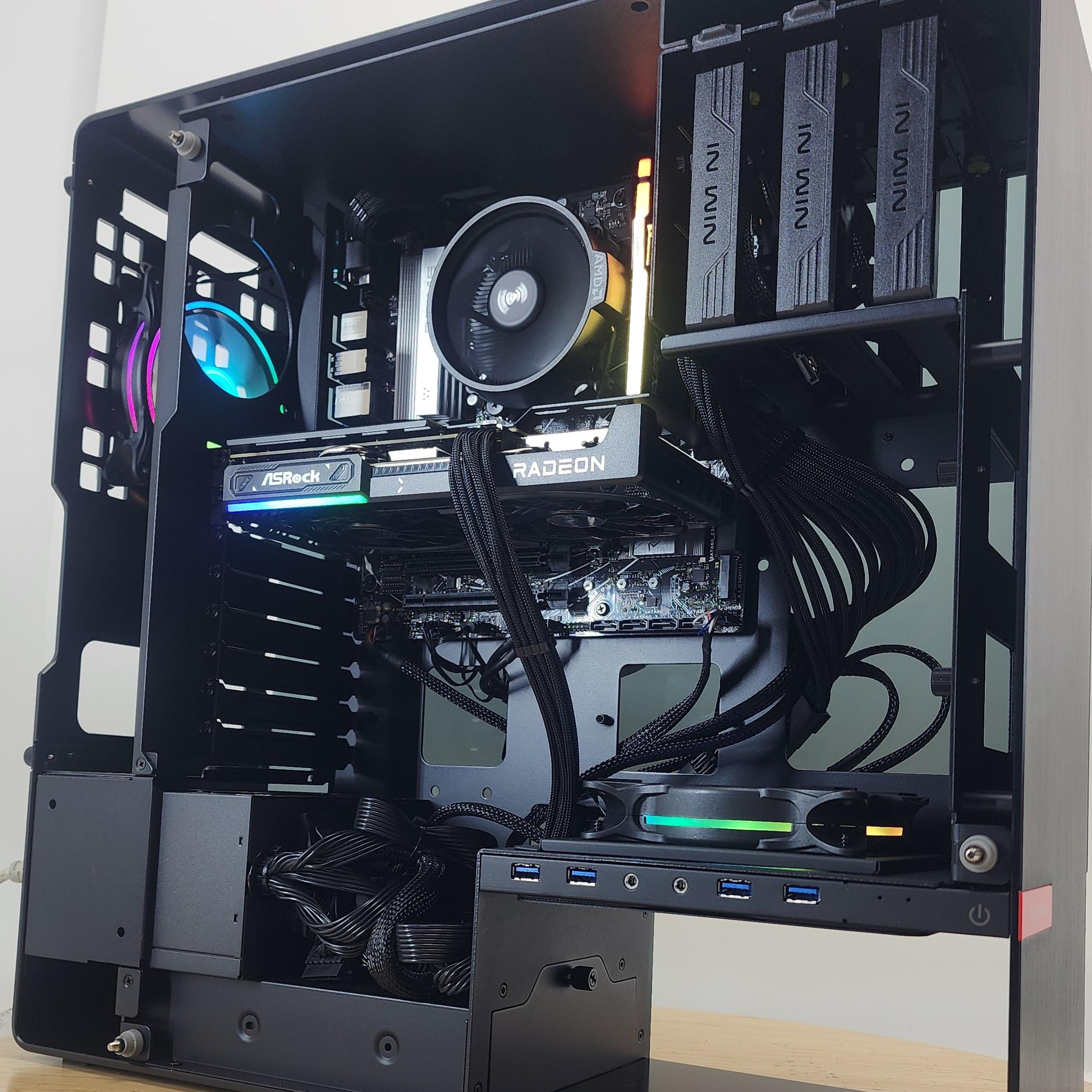 Gaming PC Ryzen 5 8500G 16GB RAM 1TB SSD RX 9060 8GB Windows 11 Computer