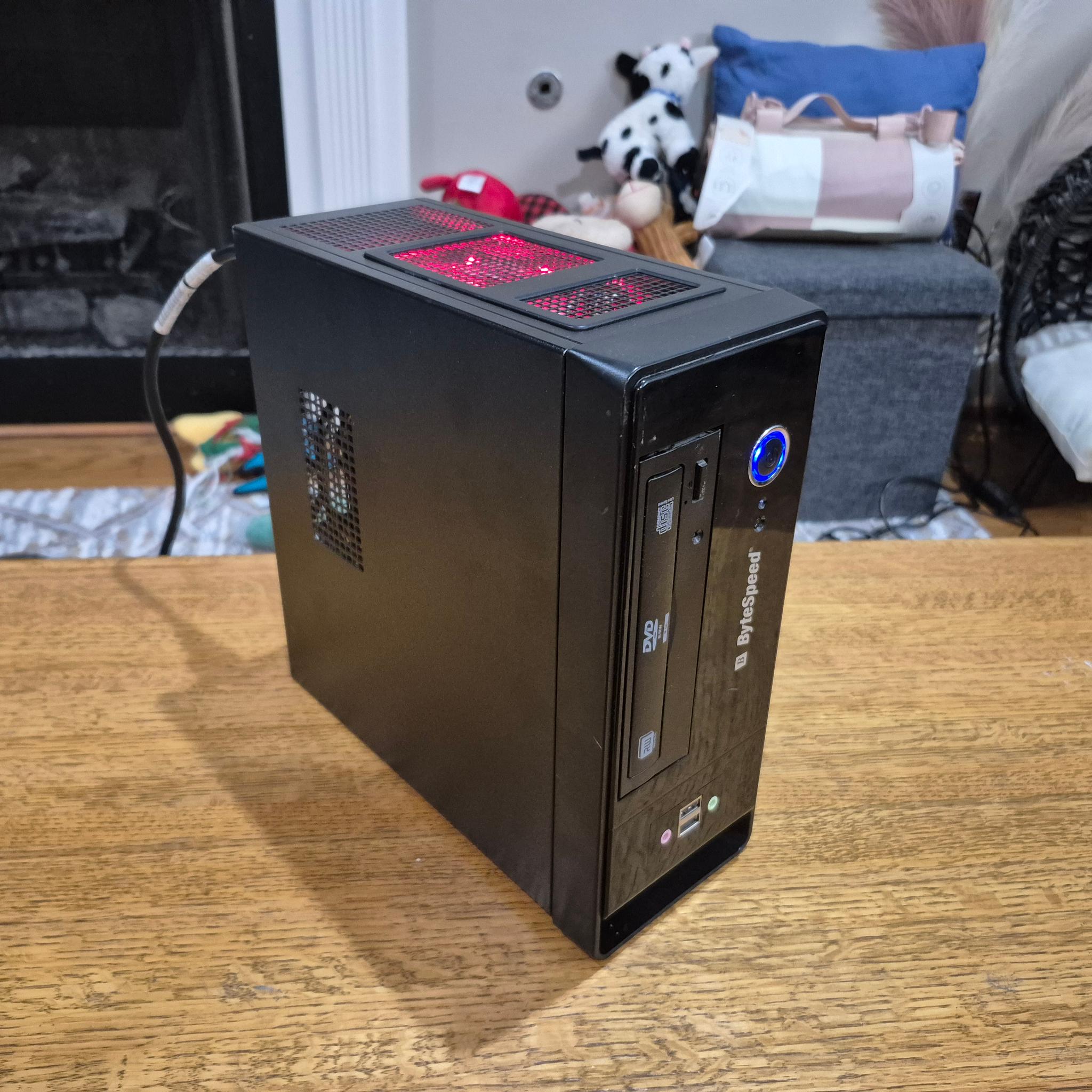 Custom Windows 11 Office PC || i3-6100, AMD R5 240, 128GB SSD, 12GB RAM, Win11, WiFi