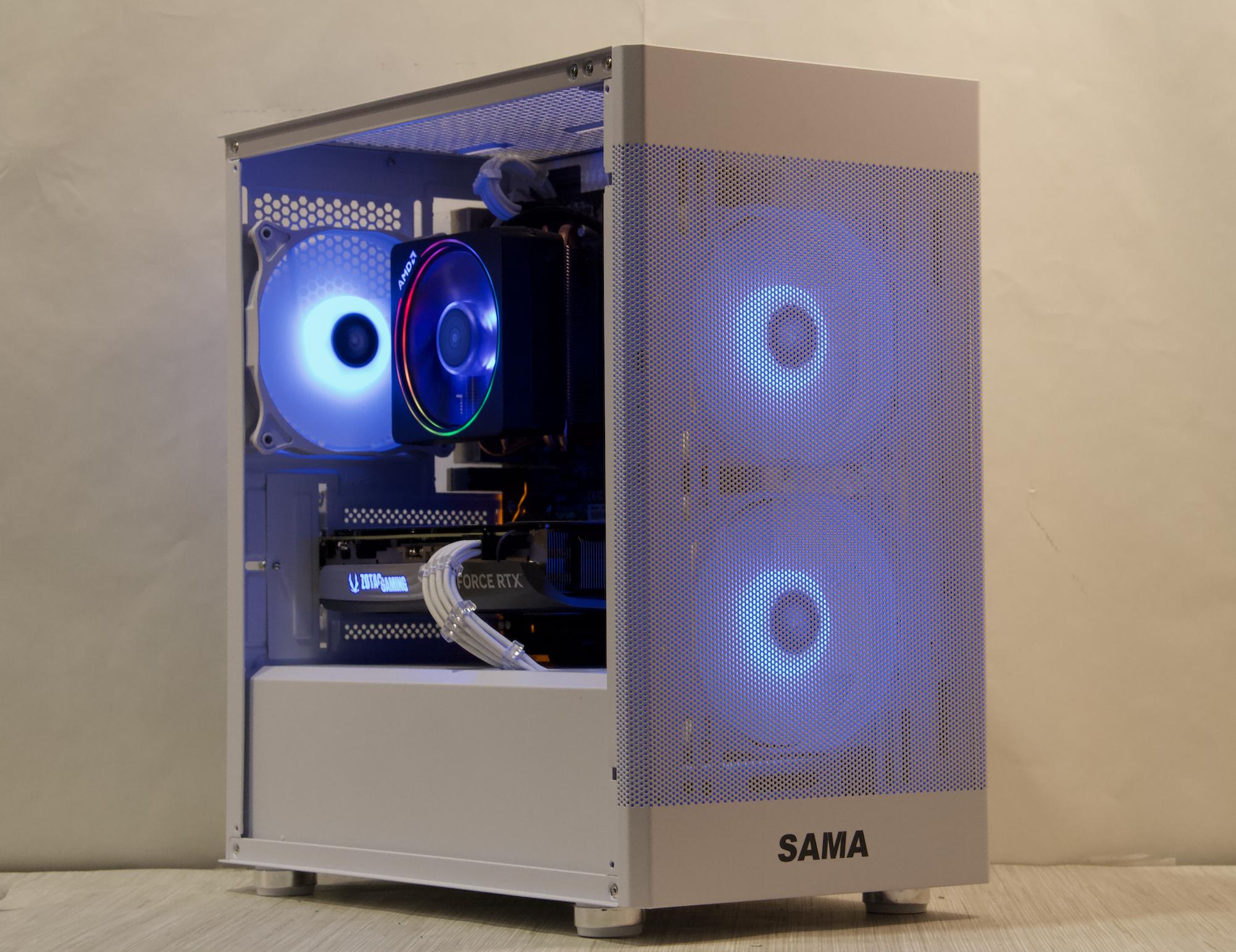 RTX 4070, Ryzen 7 5800XT, 32GB DDR4, 1TB NVMe SSD, WiFi - Custom Gaming PC