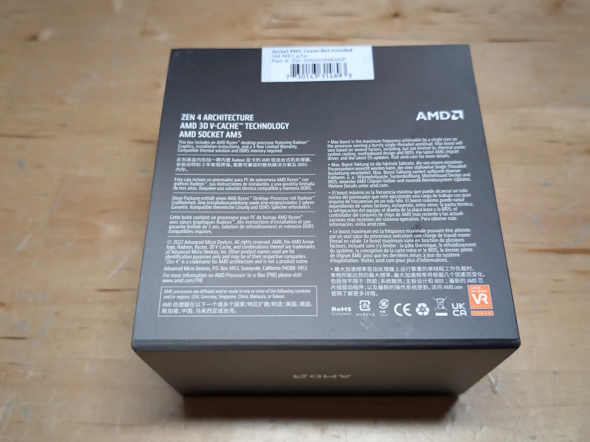 BNIB Ryzen 9 7950x3D