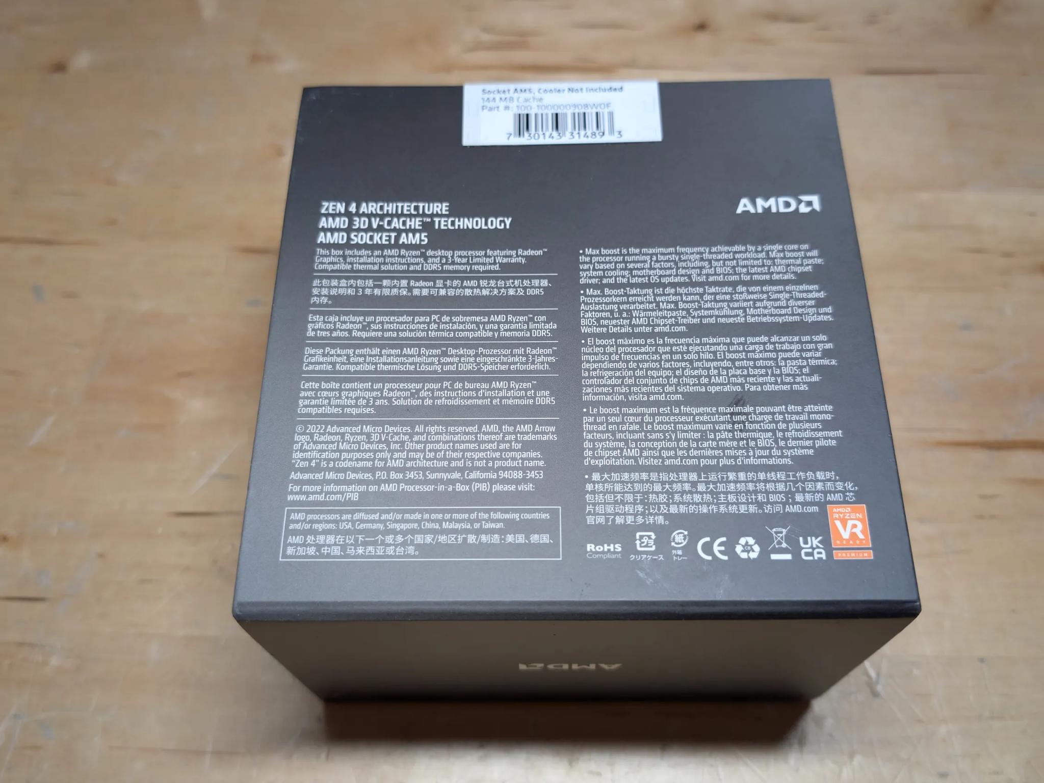 BNIB Ryzen 9 7950x3D