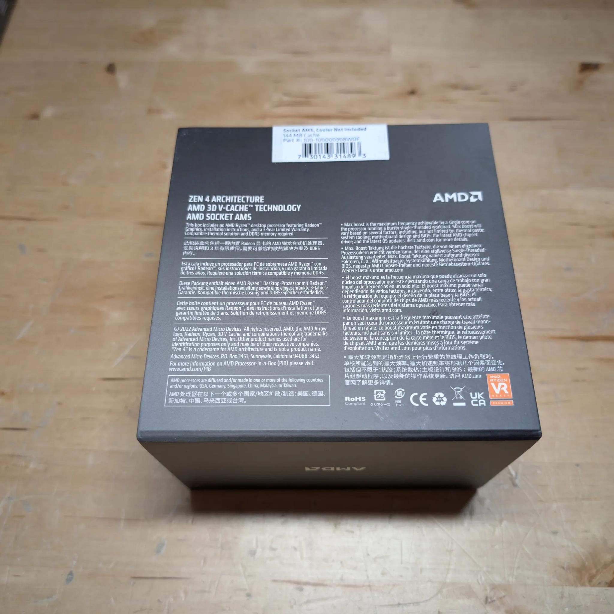 BNIB Ryzen 9 7950x3D