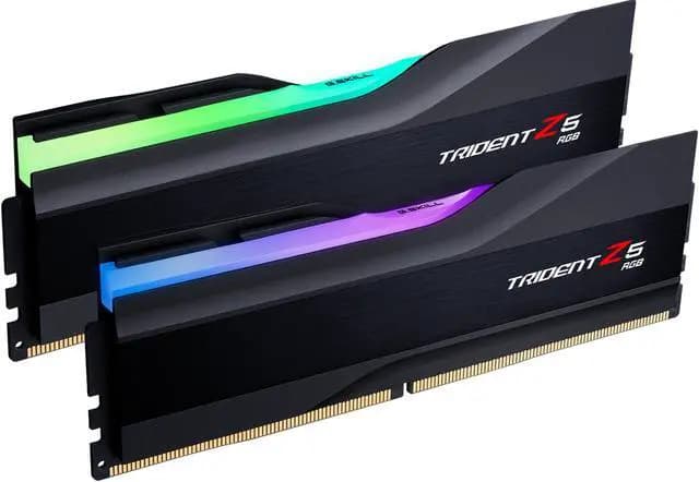 G.SKILL Trident Z5 RGB 64GB (2 x 32GB) 288-Pin PC RAM DDR5 6400 Model F5-6400J3239G32GX2-TZ5RK