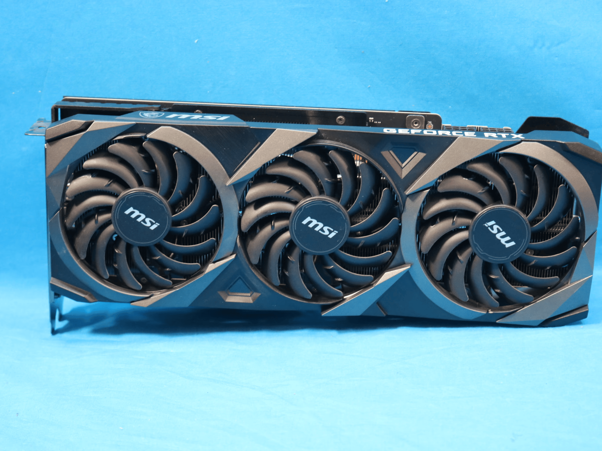 MSI NVIDIA GeForce RTX 3080 Ti Ventus 3X 12G OC GDDR6X PCIe 4.0 x16 Gaming Desktop GPU MS-V389