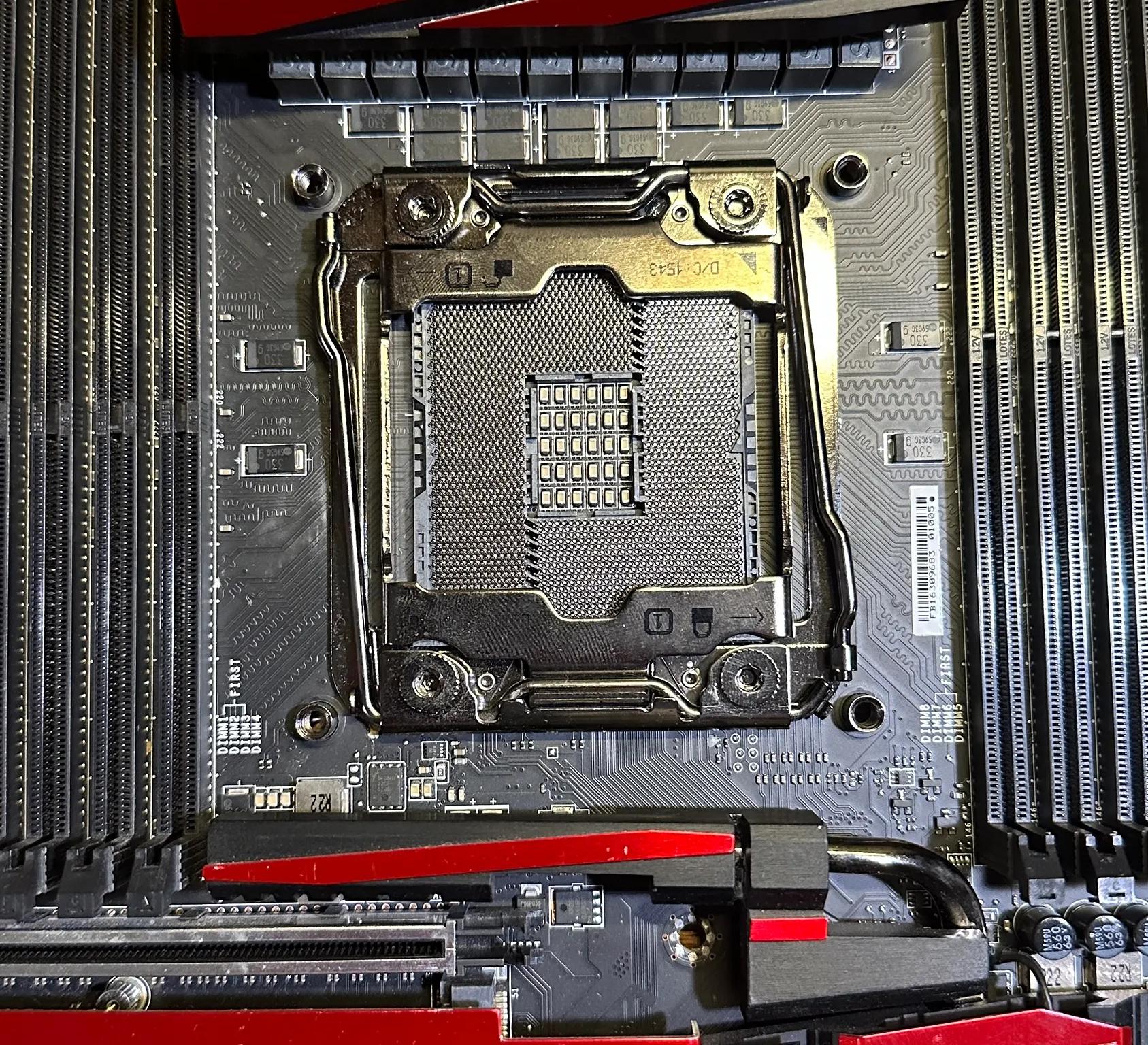 MSI X99A Godlike Gaming WIFI Motherboard X99 LGA2011-V3 DDR4 E-ATX Motherboard NOT WORKING