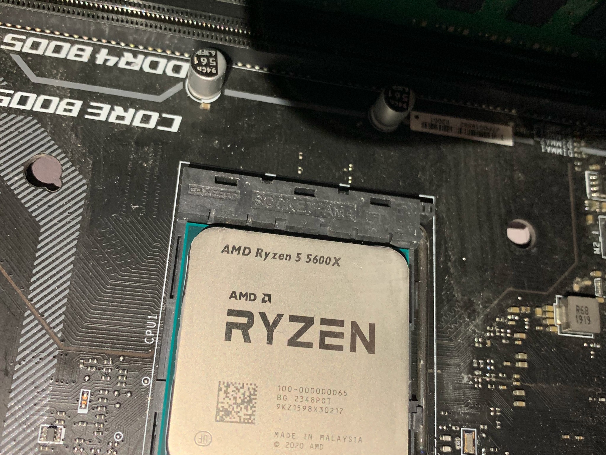 AMD Ryzen 5 5600X 6-Core 12-Thread AM4 CPU w/ Stock Cooler