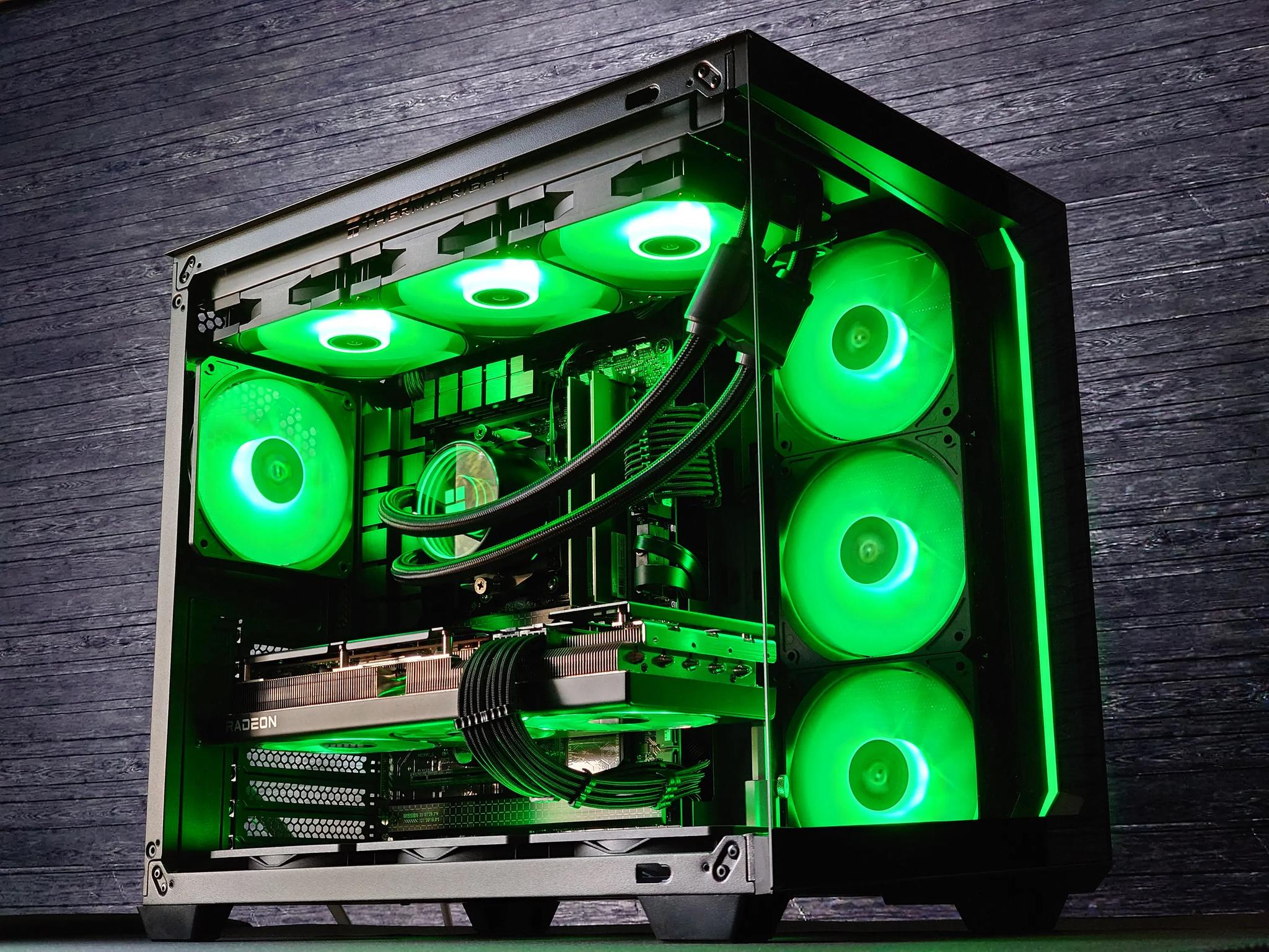 🌌🌑Dark Nebula🔭Liquid Cooled Gaming PC🔭AMD RX 7800 XT 16GB🔭Ryzen 5 7500F🔭32GB DDR5🔭1TB