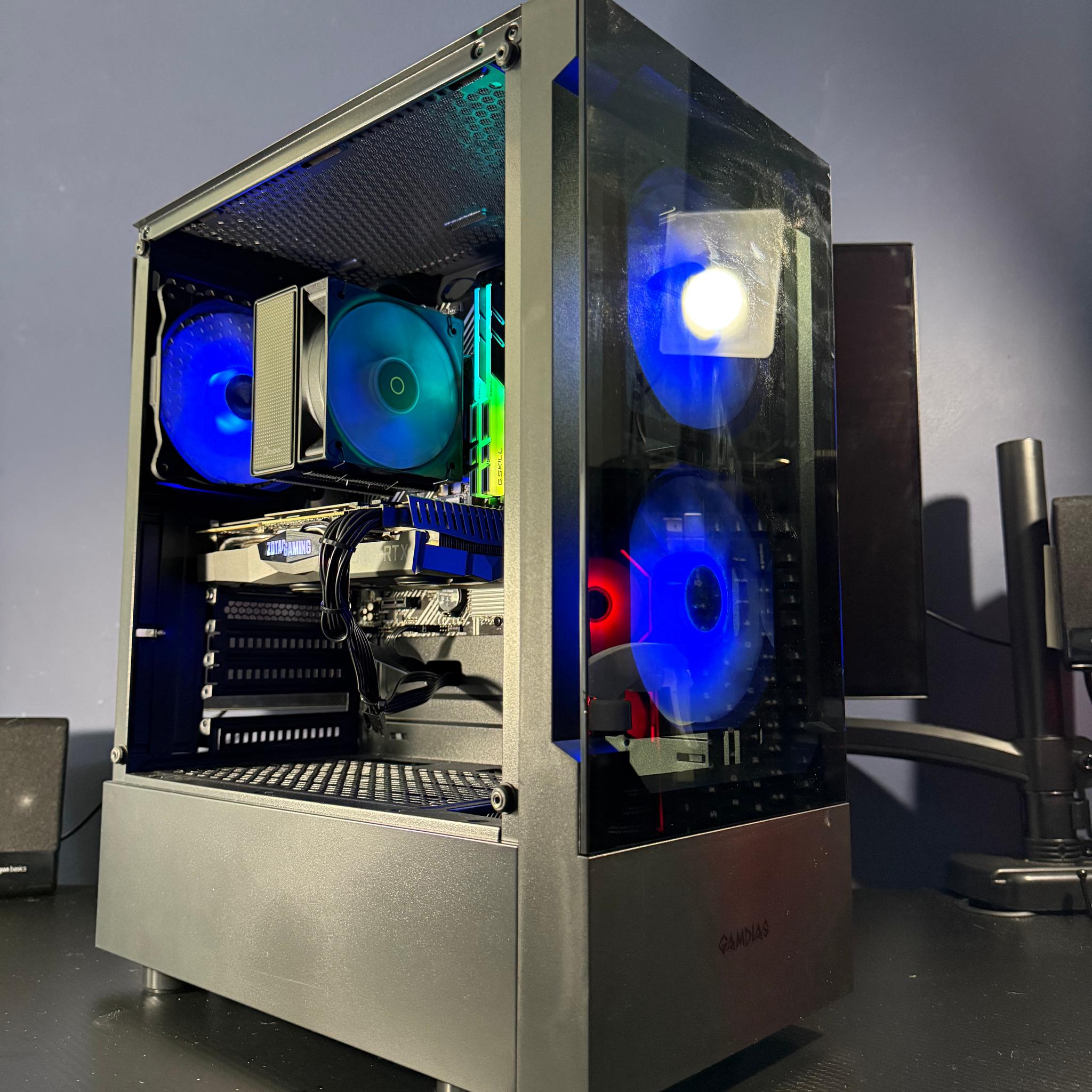 🖤Black 1080P Gaming Machine - Intel I5 - RTX 2070 SUPER🖤